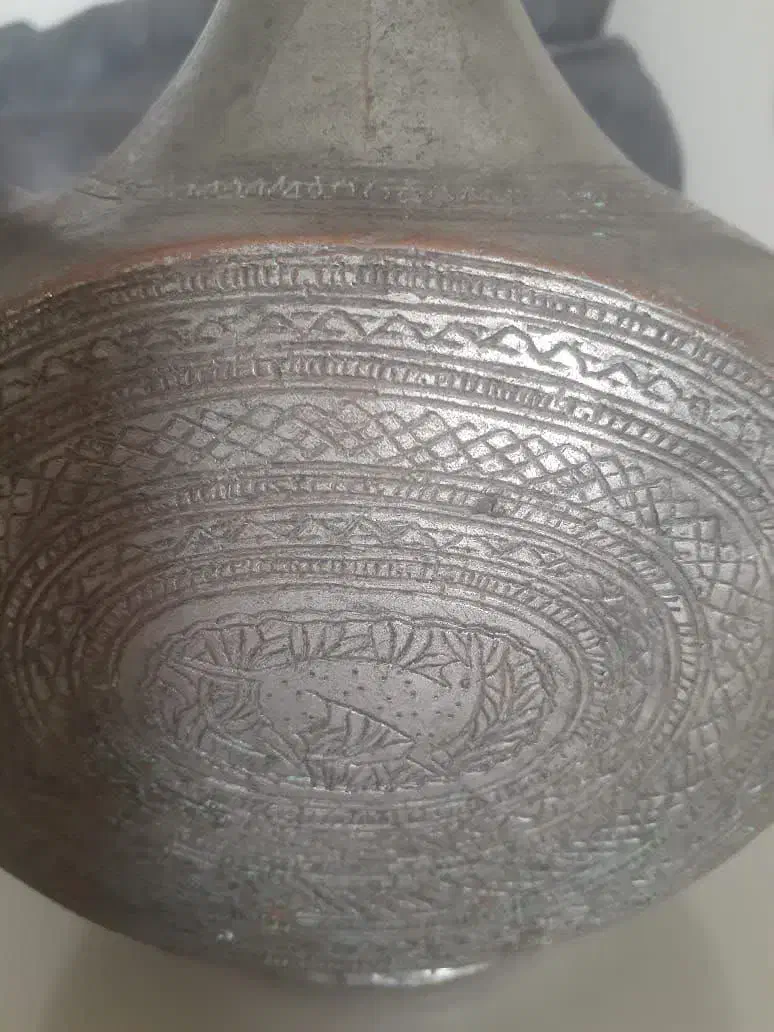 افتابه لگن قدیمی|کلکسیون اشیاء عتیقه|احمدآبادمستوفی, |دیوار