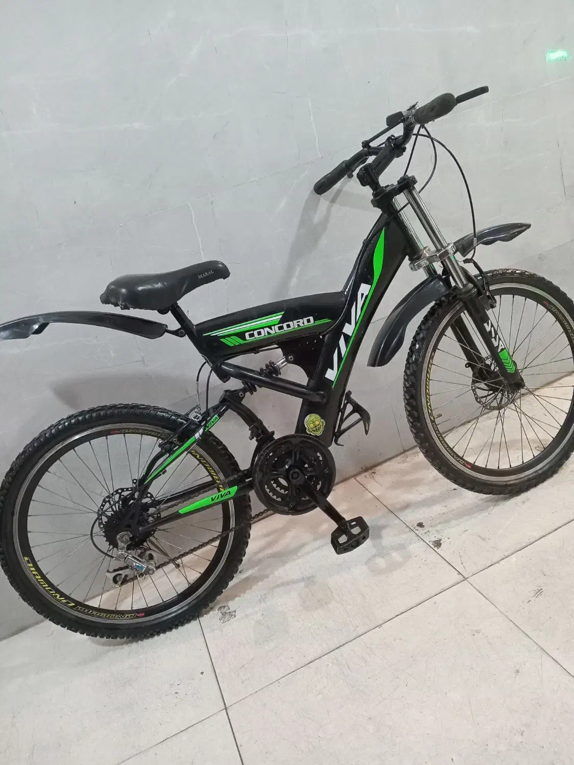 دوچرخه 24 کمک فنردار دنده ای|دوچرخه، اسکیت، اسکوتر|تهران, شهرک شریفی|دیوار