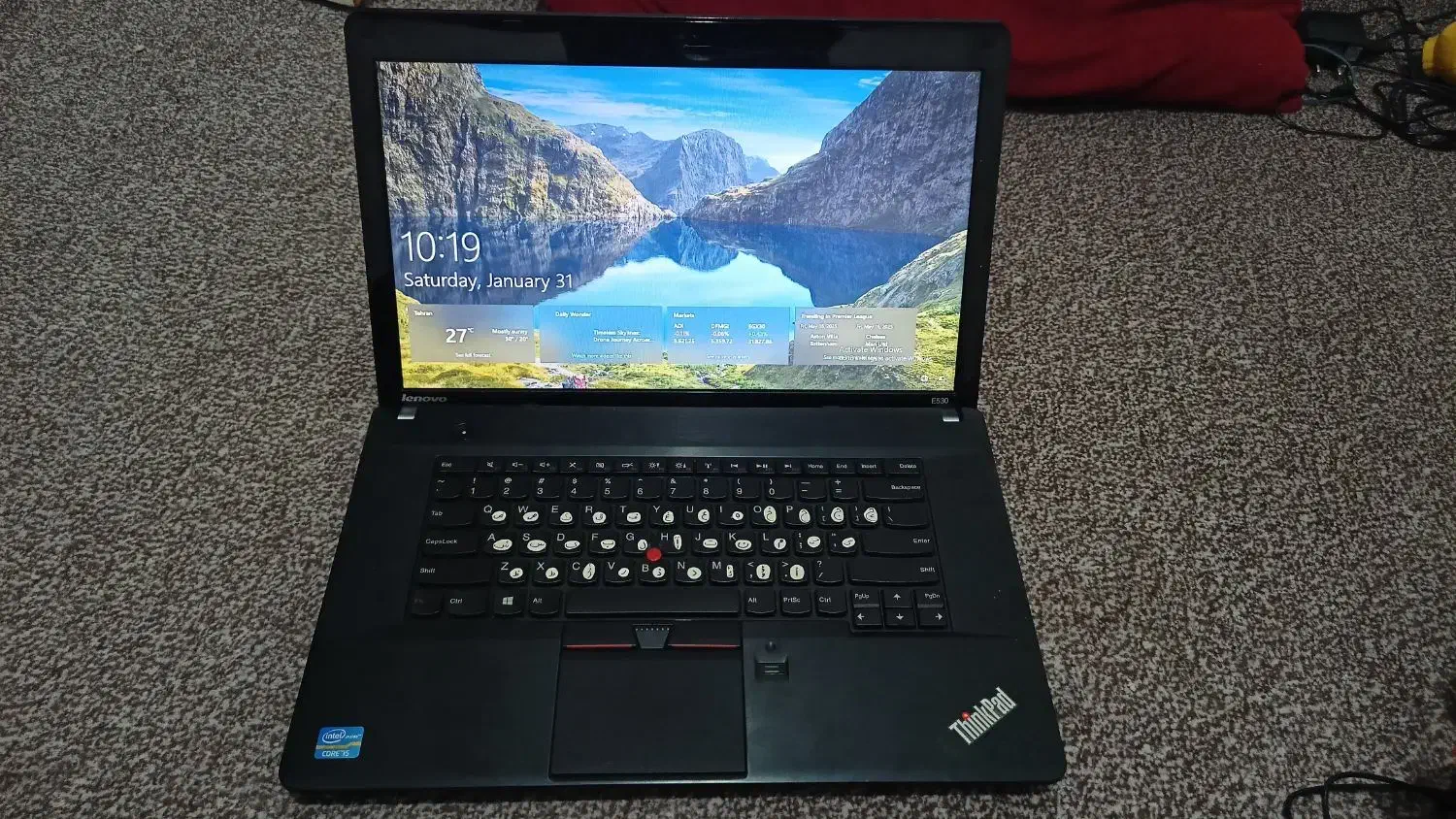 لپتاب لنوو مدل E530|رایانه همراه|تهران, مینابی|دیوار