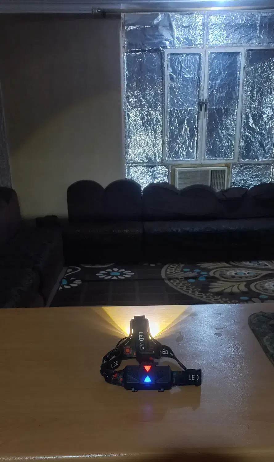 چراغ قوه پیشانی دار|لامپ و چراغ|اهواز, دغاغله|دیوار