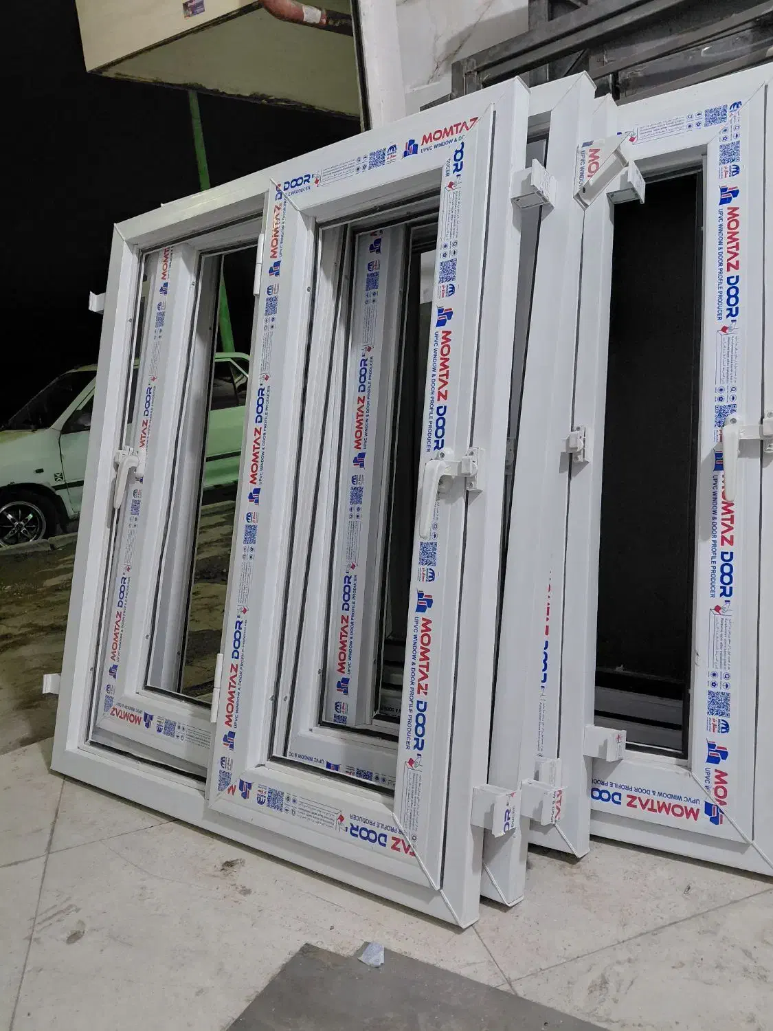 درب و پنجره تک جداره (PVS) پی وی سی|مصالح و تجهیزات ساختمان|مشهد, توس (بلوار توس)|دیوار