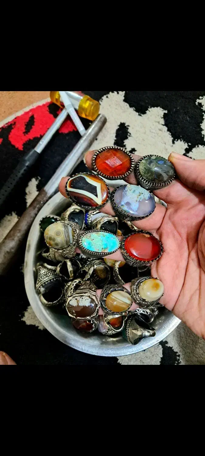 تولیدی و فروش عمده انگشتر و رکاب خالی|بدلیجات|گرگان, |دیوار