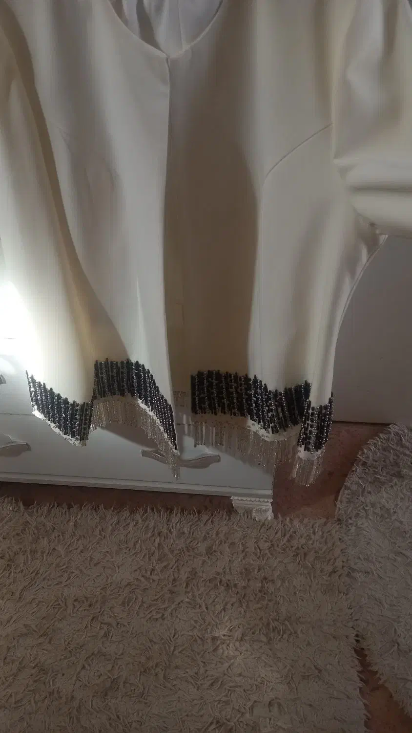 کت شلوار سفید کار دست دوز|لباس|مرودشت, سهلآباد|دیوار