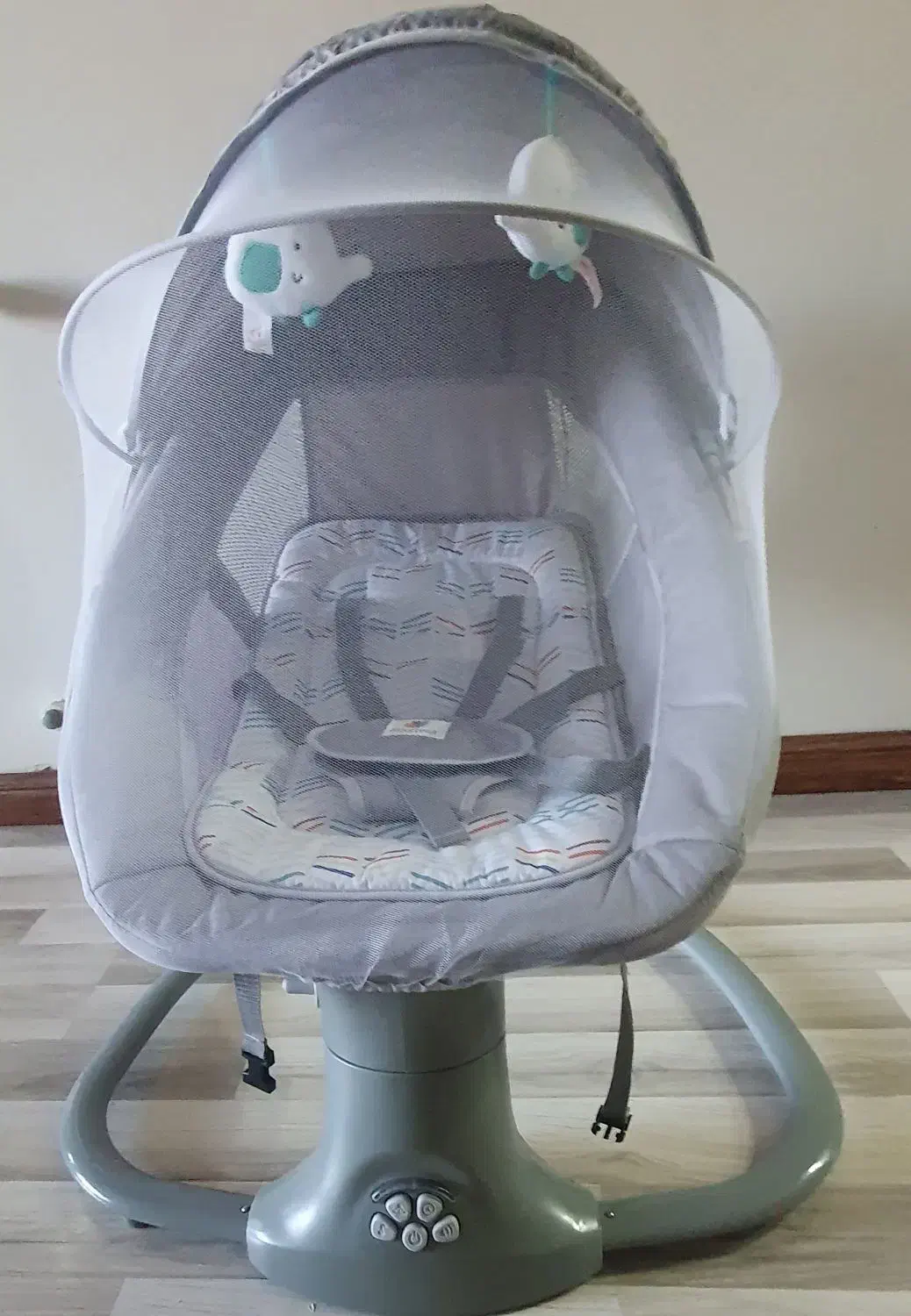 گهواره ننو برقی ماستلا ۴ کاره نو|تخت و صندلی بچه|کرج, کوی امامیه|دیوار