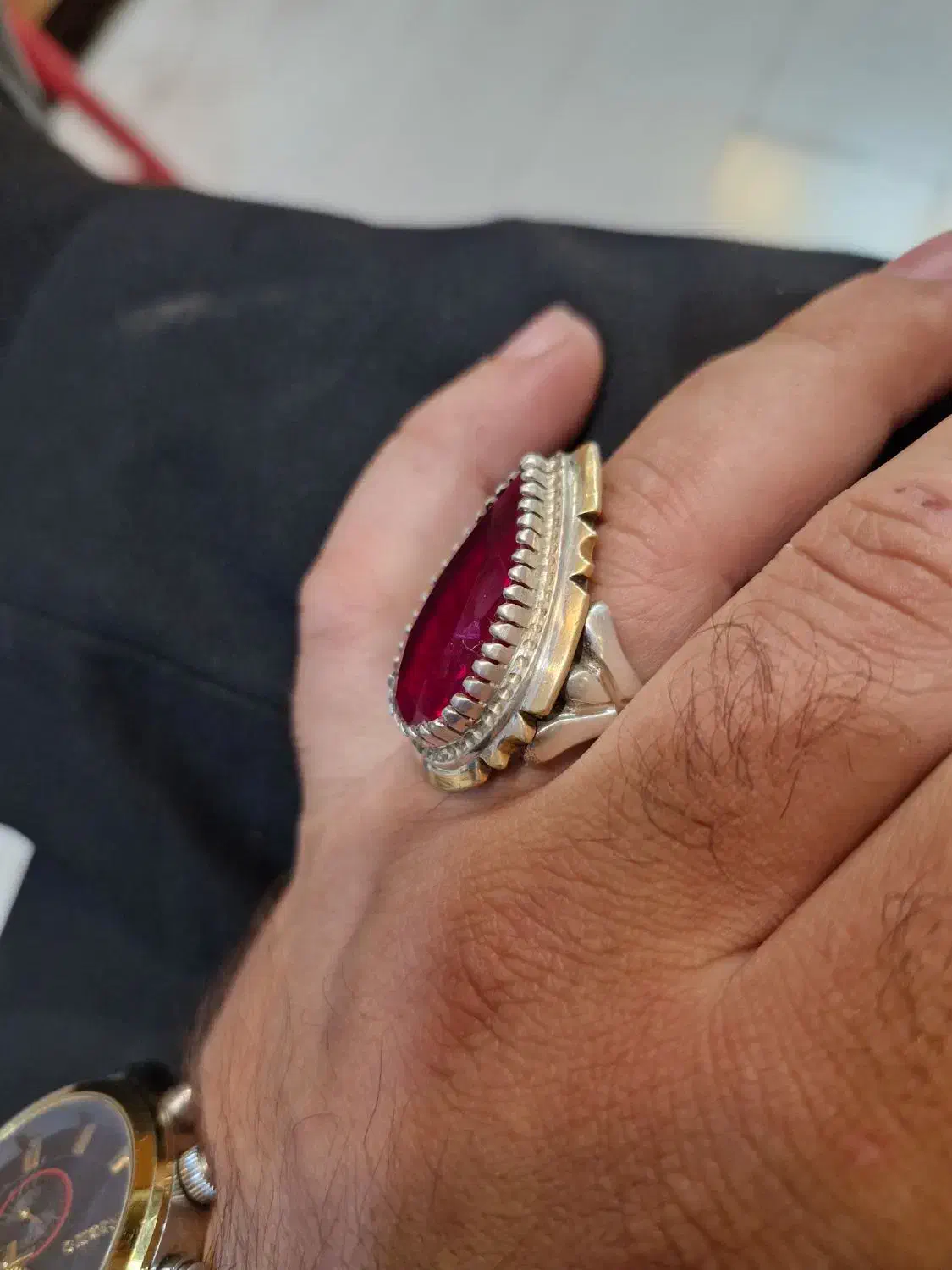 یاقوت دستساز|جواهرات|تبریز, |دیوار