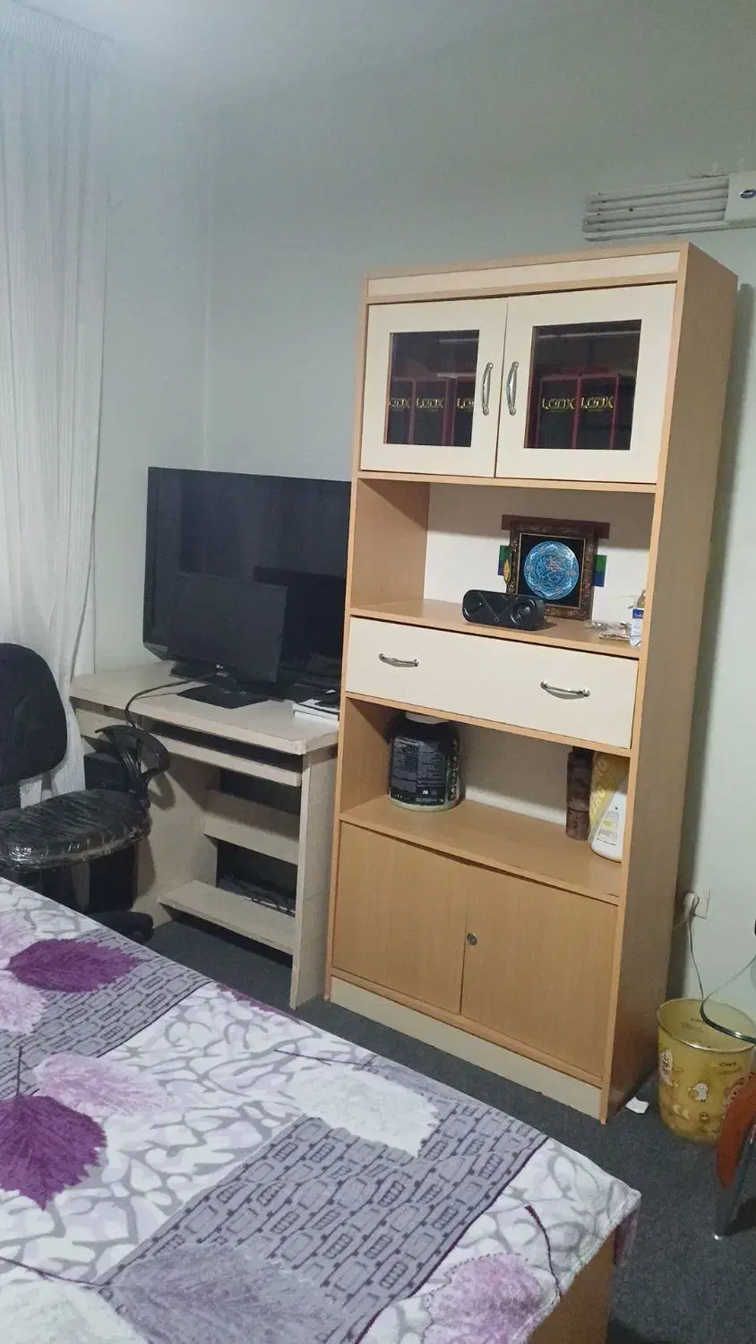 کتابخانه تستر|کتابخانه، شلف، قفسه‌های دیواری|مشهد, جنت|دیوار