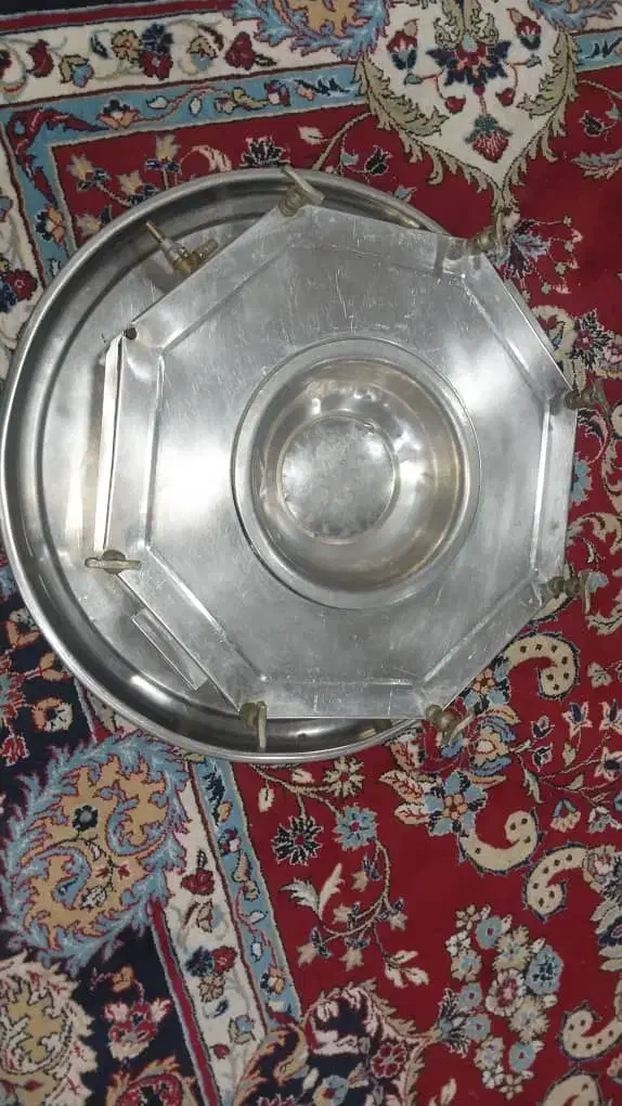 منقل گرد استیل|اجاق گاز و لوازم برقی پختوپز|اهواز, شریعتی جنوبی|دیوار