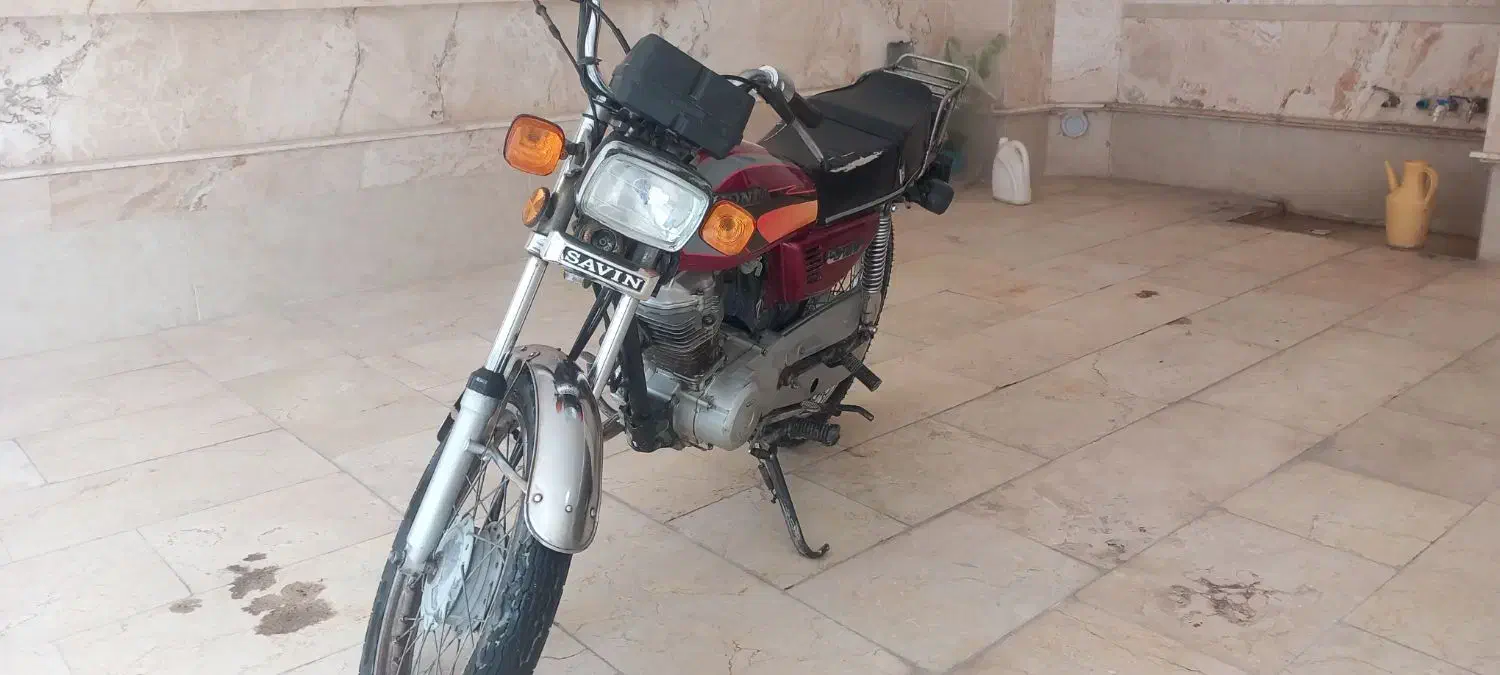 هوندا ۱۲۵ مزایده|موتورسیکلت|الوند, |دیوار