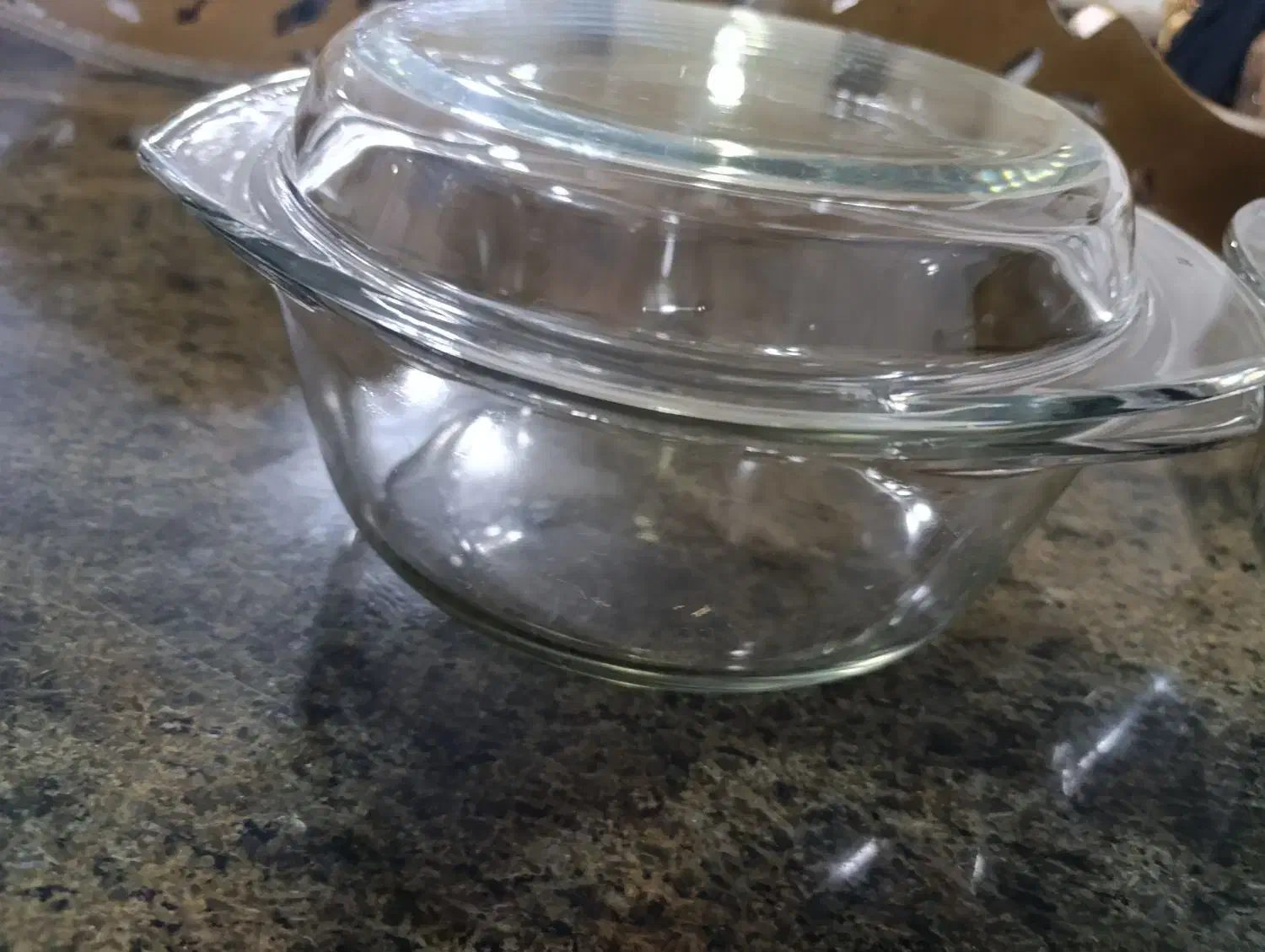 دوعددقابلمه شیشه ای شیک|ظروف پختوپز|کرمانشاه, |دیوار