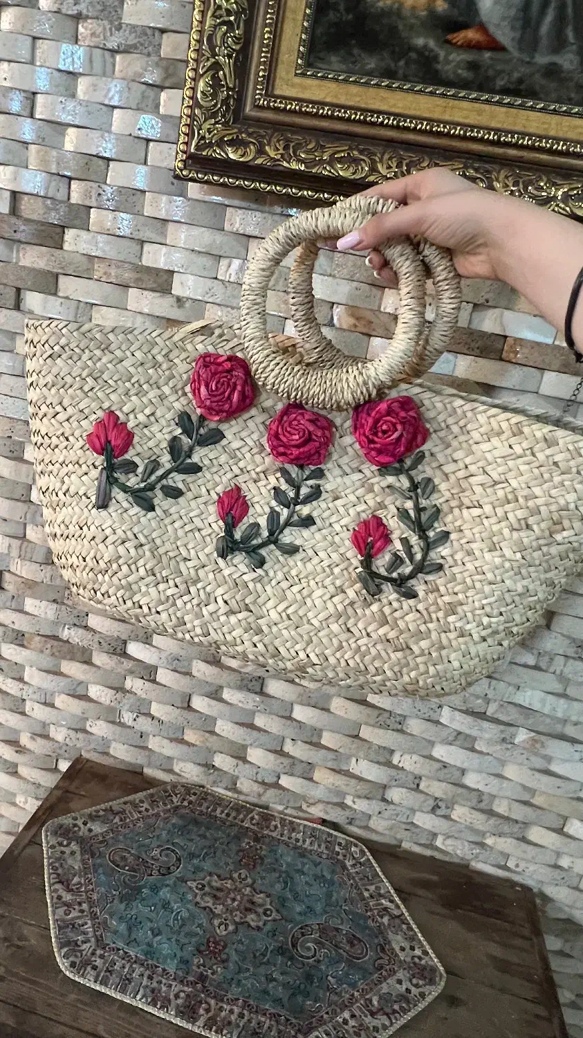 سبد حصیری نو|صنایع دستی و سایر لوازم تزئینی|مشهد, رضاشهر|دیوار