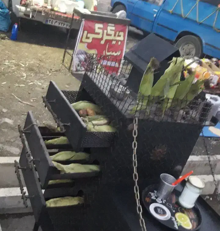 دستگاه بلال همراه با منقل|اجاق گاز و لوازم برقی پخت‌وپز|اراک, |دیوار