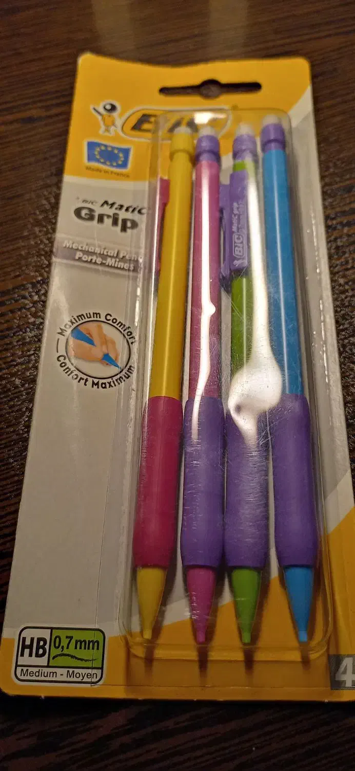 مداد نوکی اتود بیک اصل فرانسه پک ۴ عددی Bic|لوازم التحریر|تهران, خواجه نظام الملک|دیوار