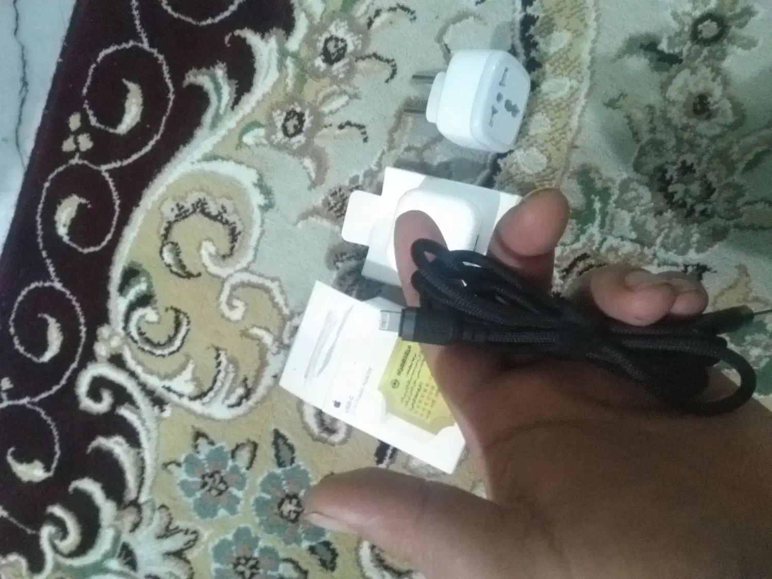 شارژر آیفون اصلی|لوازم جانبی موبایل و تبلت|کتالم و سادات شهر, |دیوار