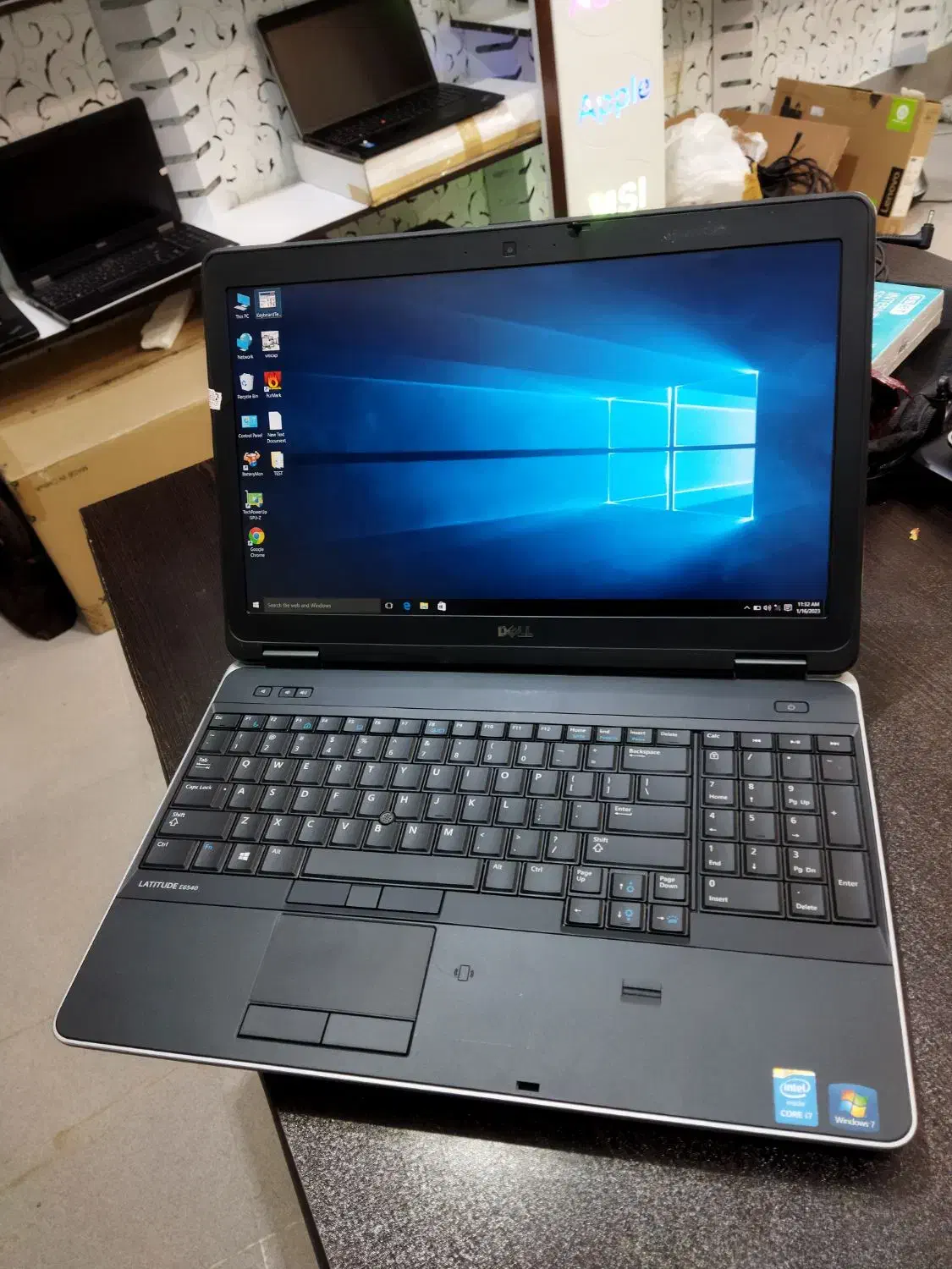 لپتاپdell6540 گرافیک2 cori7 رم16 مالزی|رایانه همراه|شهرکرد, |دیوار