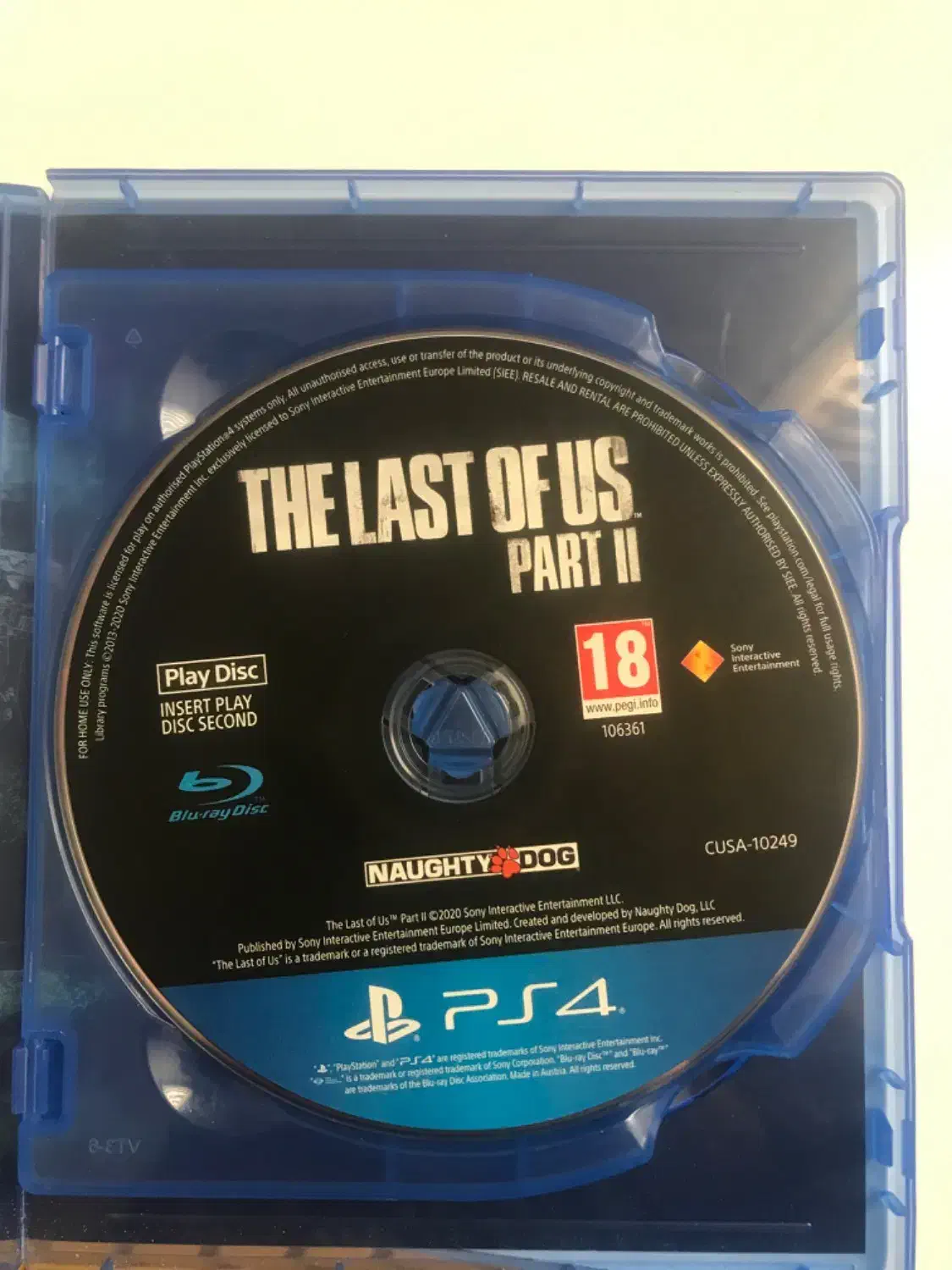 دیسک the last of us 2|کنسول، بازی ویدئویی و آنلاین|محمدیه-قزوین, |دیوار