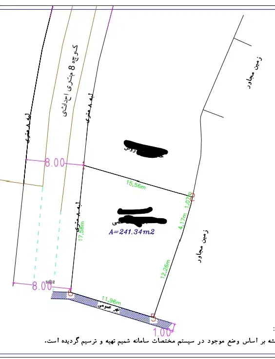 زمین ۲۴۱ متری مسکونی  سند تک‌برگ/ ویوی ابدی|فروش زمین و ملک کلنگی|کلاچای, |دیوار