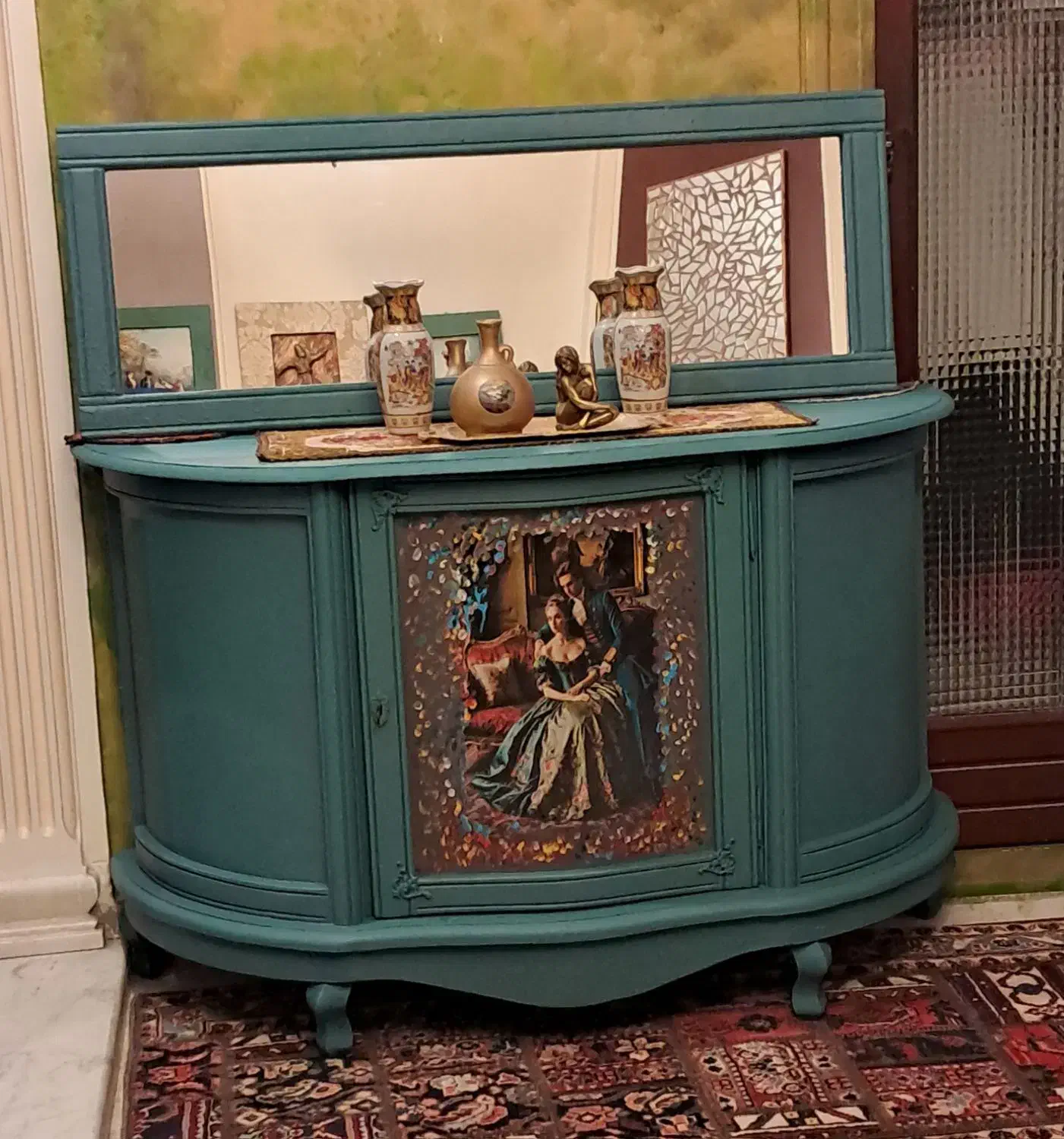 آینه و کنسول|بوفه، ویترین، کنسول|تهران, شهرک نفت|دیوار