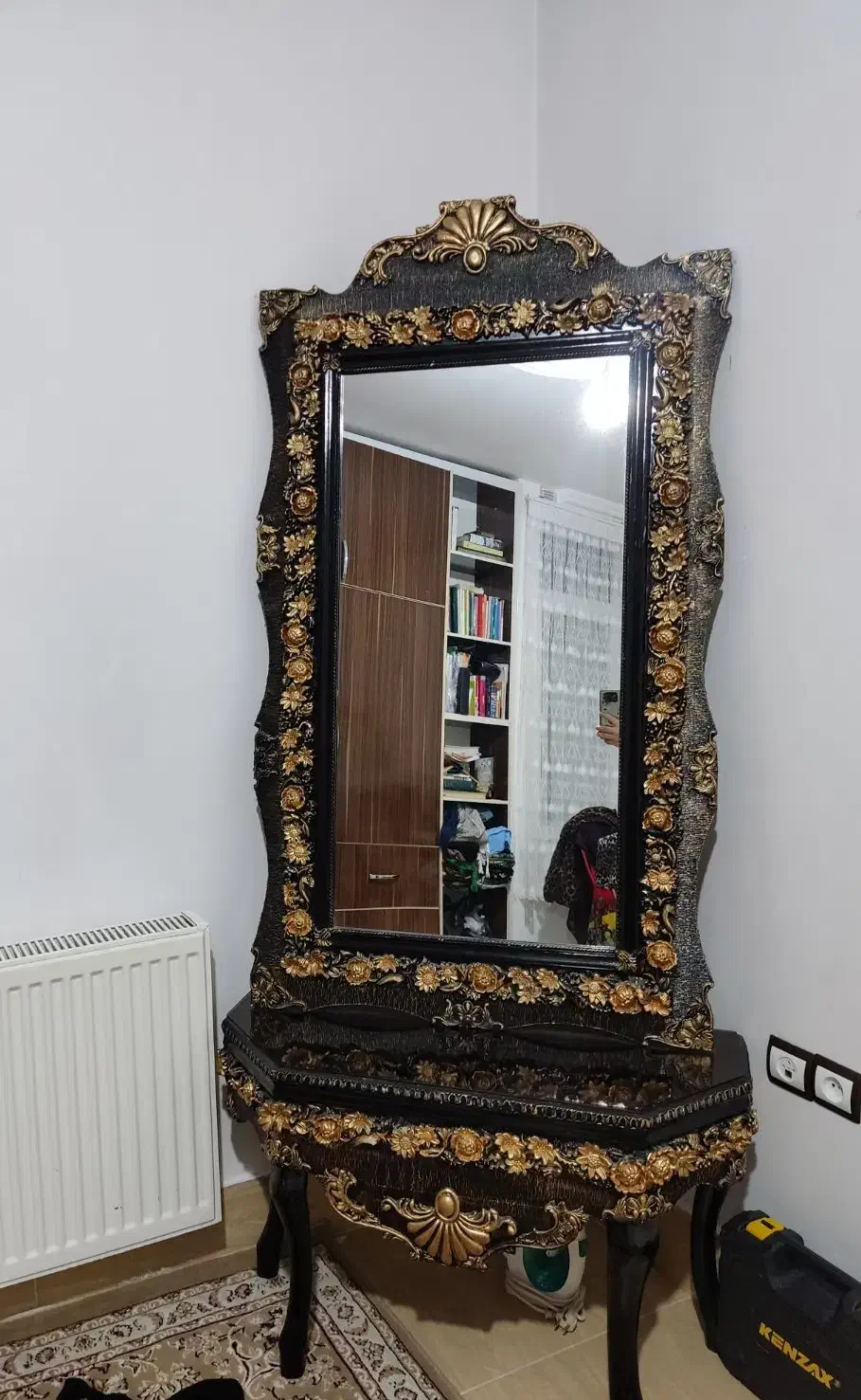 آینە کنسول|بوفه، ویترین، کنسول|مهاباد (آذربایجان غربی), |دیوار