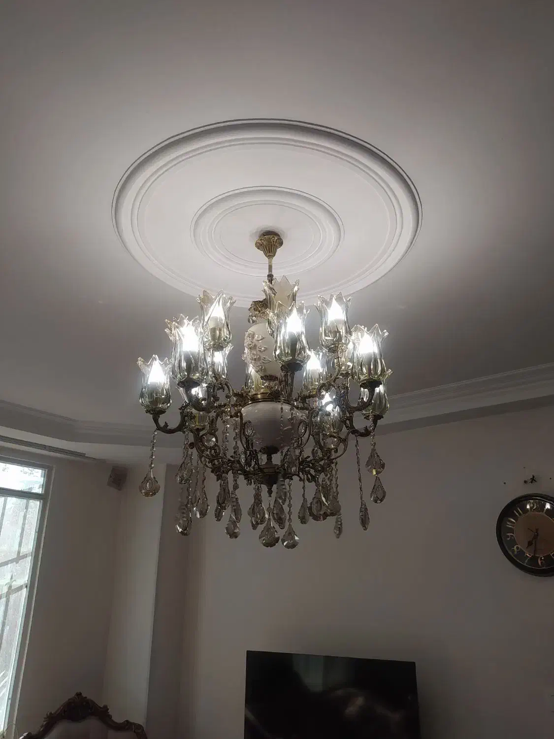 لوستر|لوستر و چراغ آویز|کرج, چهارصد دستگاه|دیوار