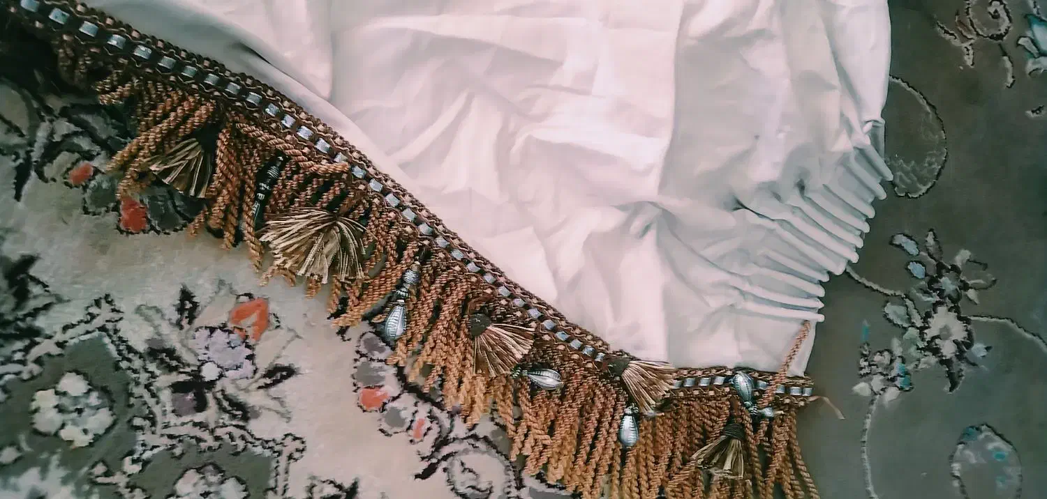 دستک پرده صدفی|پرده، رانر، رومیزی|تایباد, |دیوار