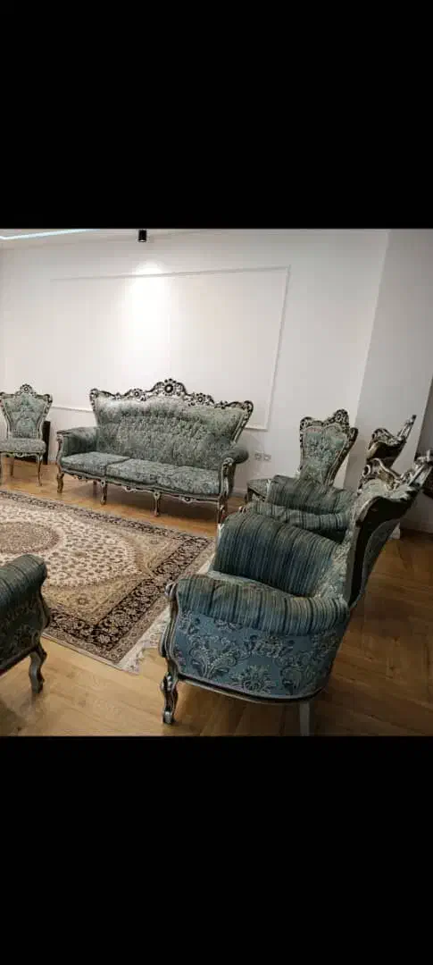 مبل سلطنتی|مبلمان خانگی و میز عسلی|جهرم, |دیوار
