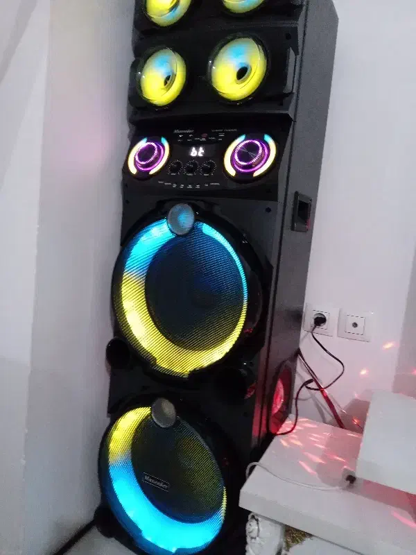 یک جفت باند maxeeder 10000درحد نو با ضمانت|سیستم صوتی خانگی|شهریار, شهرک امیریه|دیوار