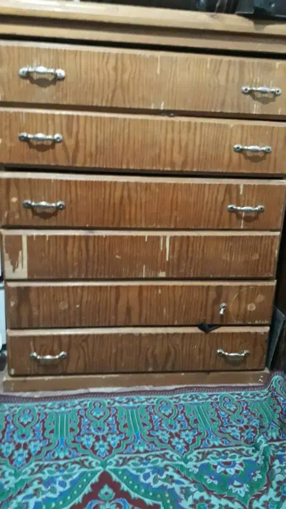 دراور تمام چوب با ریل چوبی قوی|جاکفشی، کمد، دراور|گنبد کاووس, |دیوار