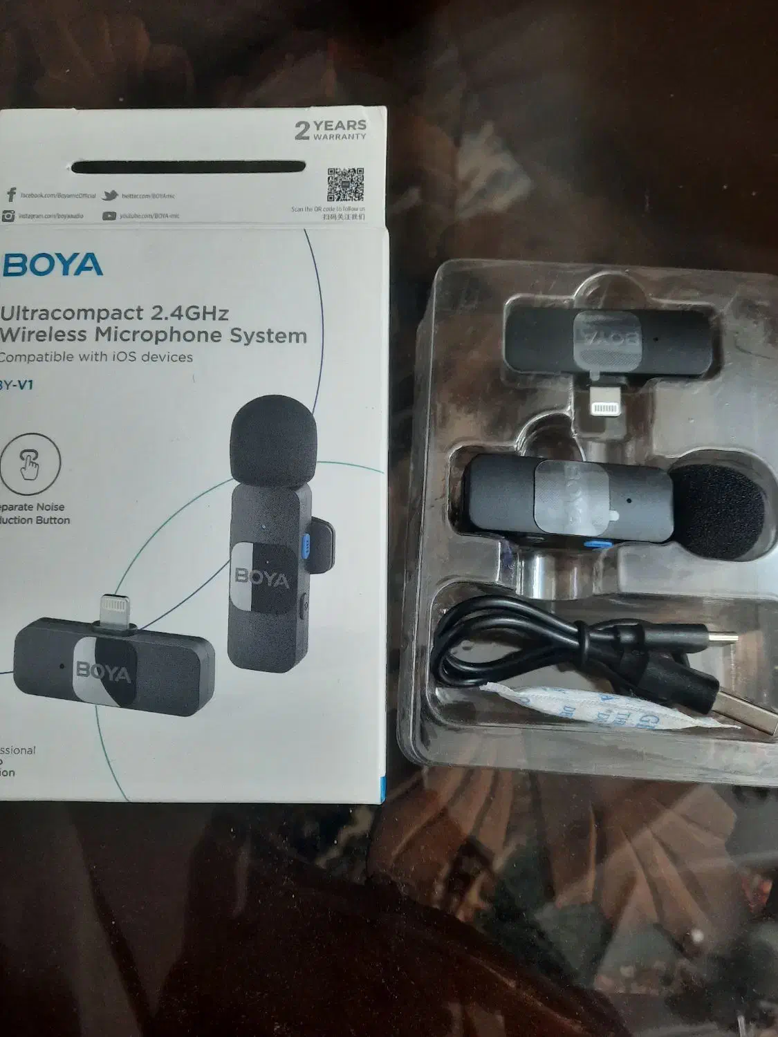 میکروفون بویا boya v1|صوتی و تصویری|مشهد, رضاییه|دیوار