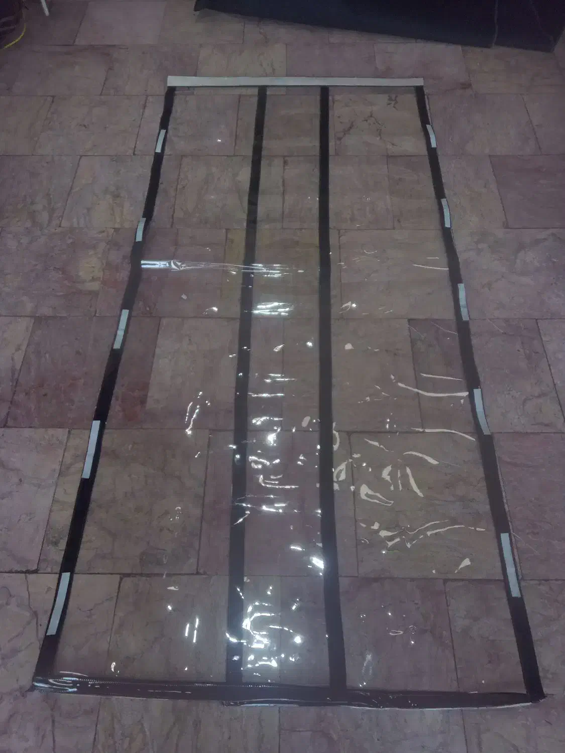 پرده شفاف درب ورودی|ابزارآلات|فردیس, شهرک شهید حسینی|دیوار