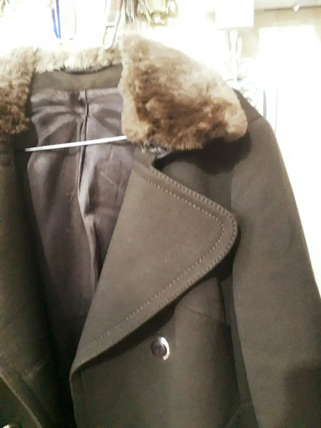 پالتو فوتر کوبیده اصل|لباس|کرمانشاه, |دیوار