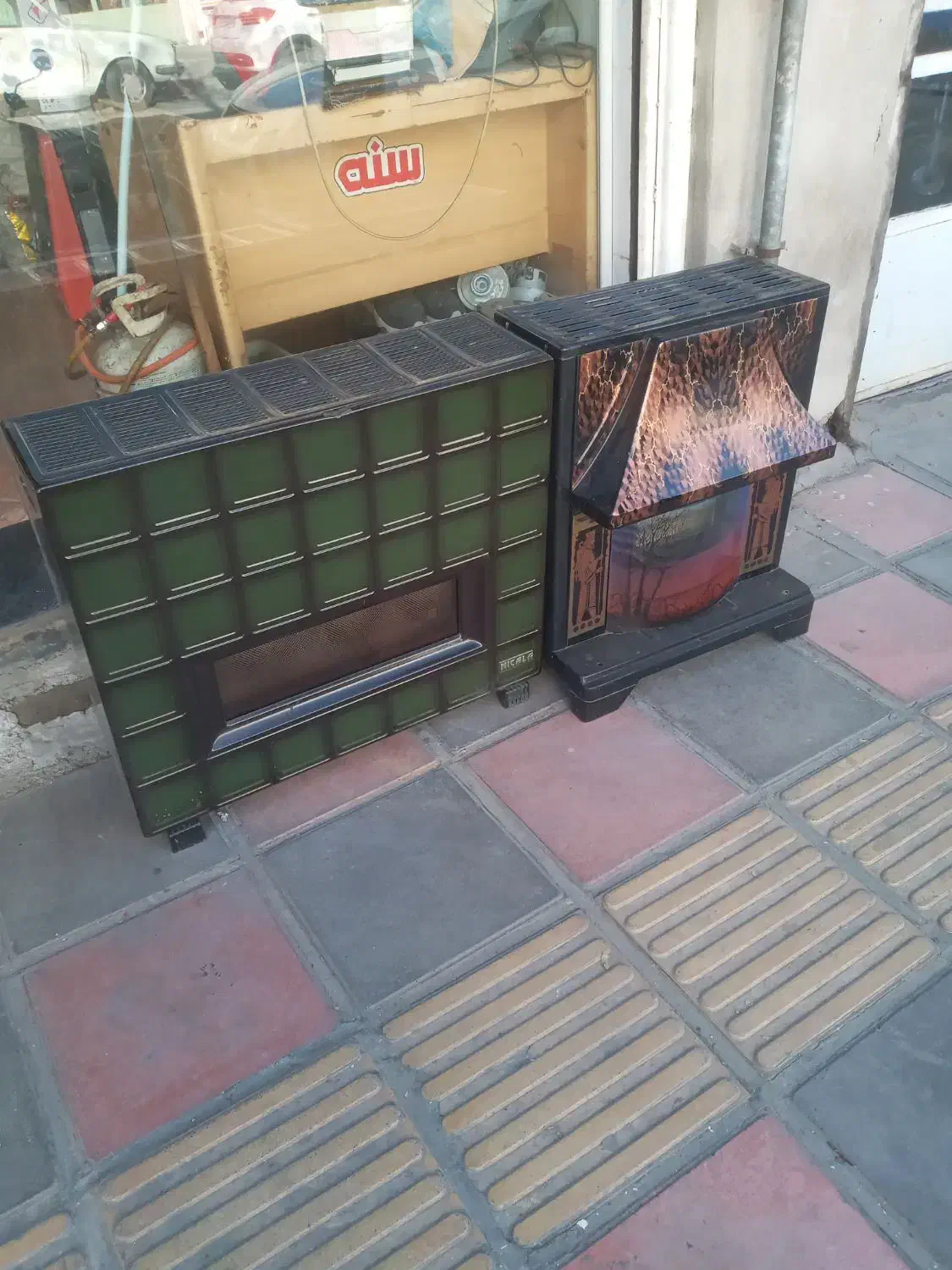 انواع بخاری گازی با ضمانت فروشی|بخاری، هیتر، شومینه|سنندج, |دیوار