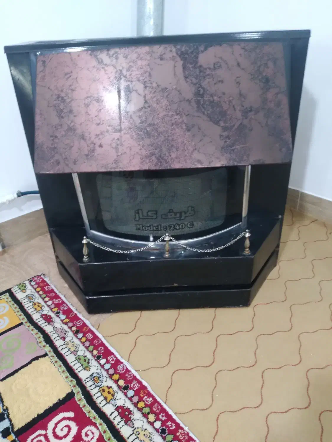 یک عدد بخاری ظریف گاز طرح شومینه کارکرده|بخاری، هیتر، شومینه|رباط‌کریم, الارد|دیوار