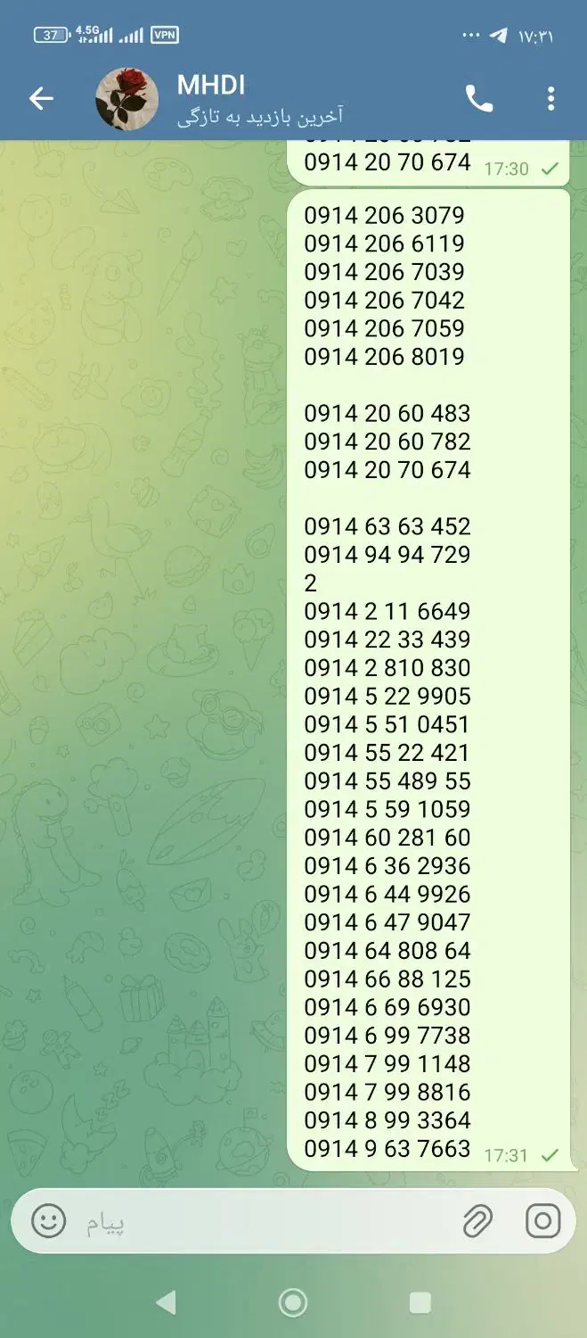 0914.206.70.39|سیم‌کارت|تبریز, |دیوار