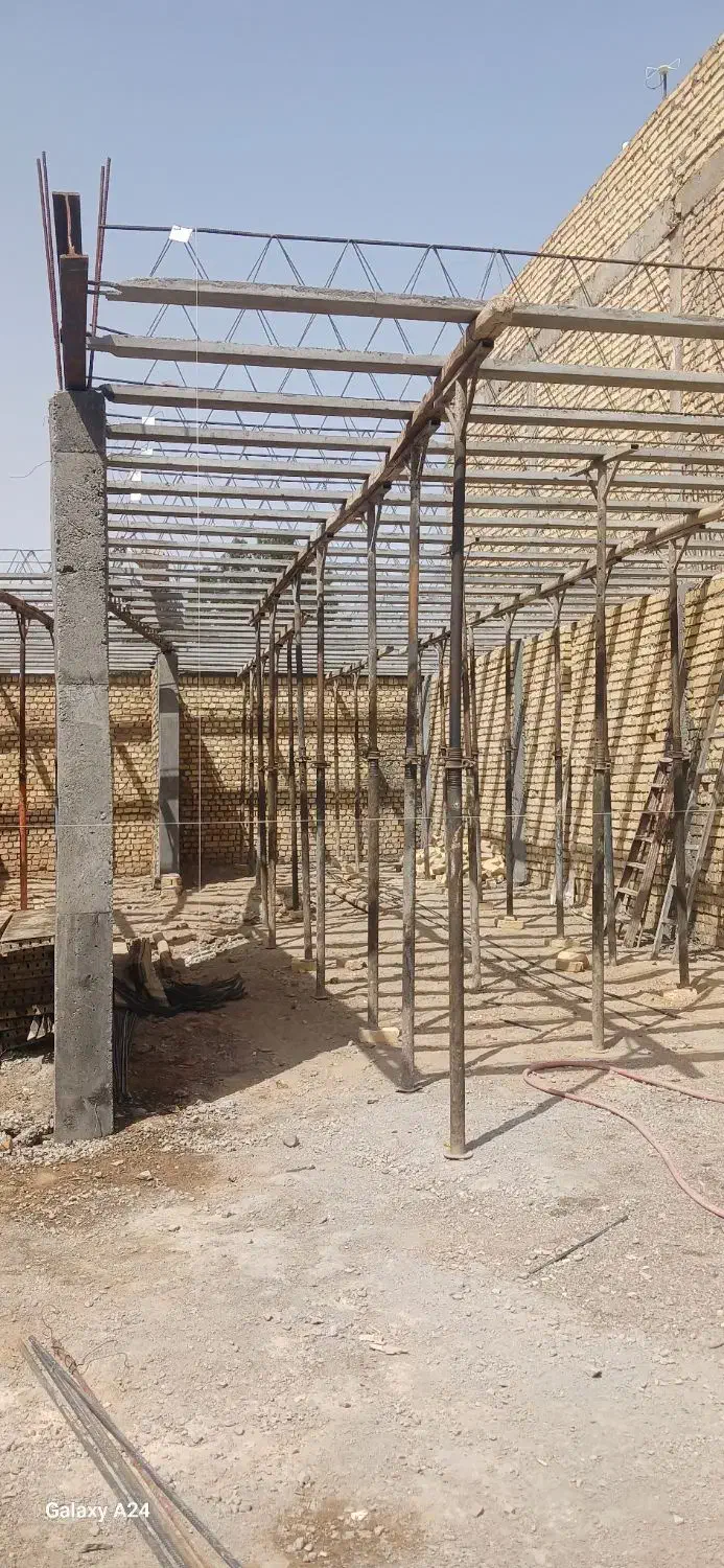 ارماتوربندی واجرای سقف تیرچه بلوک|خدمات پیشه و مهارت|کاشان, شهرک خاتم الانبیا (مسکن ملی کاشان)|دیوار
