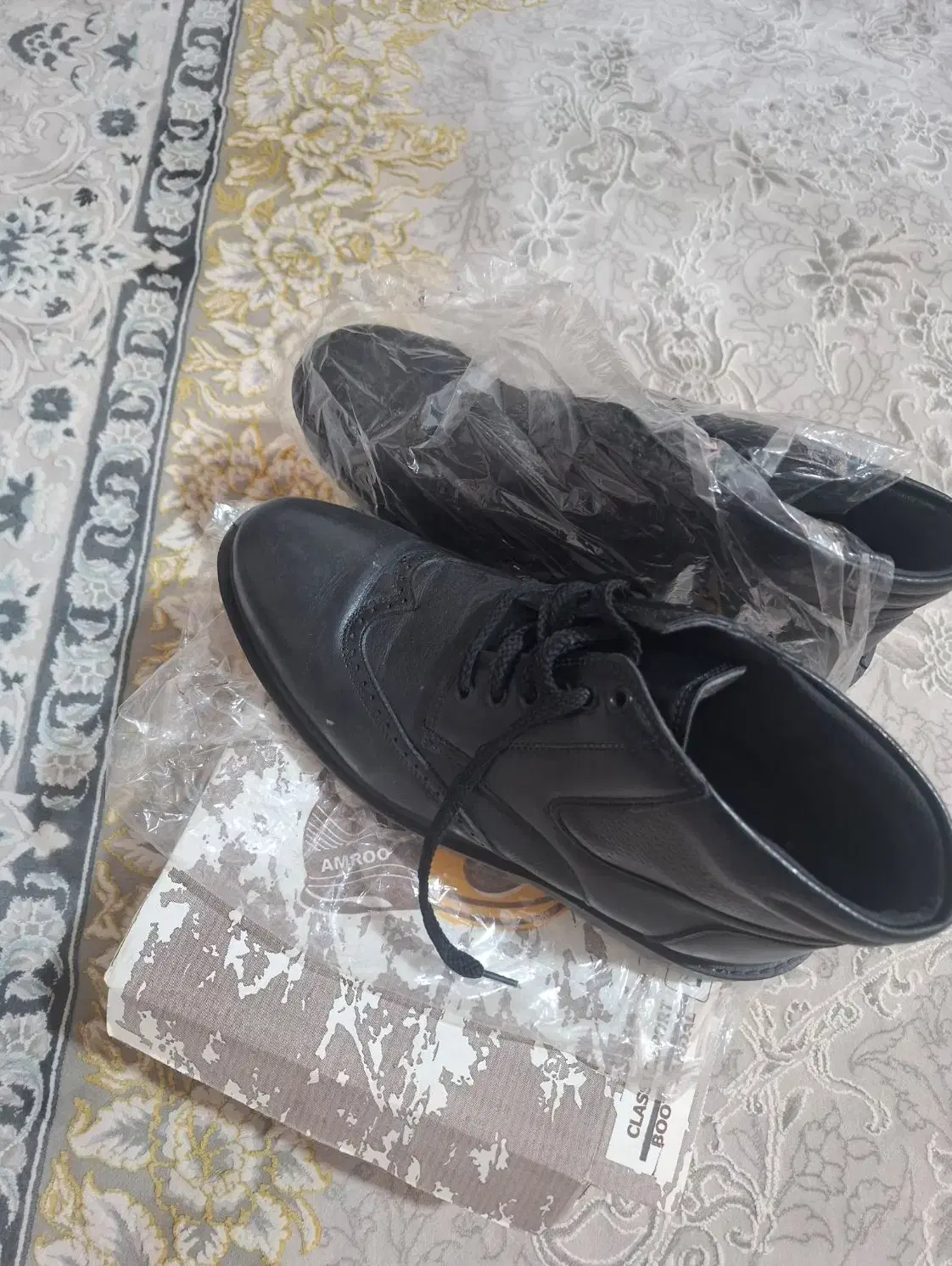 بوت مردانه سایز ۴۳ چرم تبریز|کیف، کفش، کمربند|شاهینشهر, شهرک گلدیس|دیوار