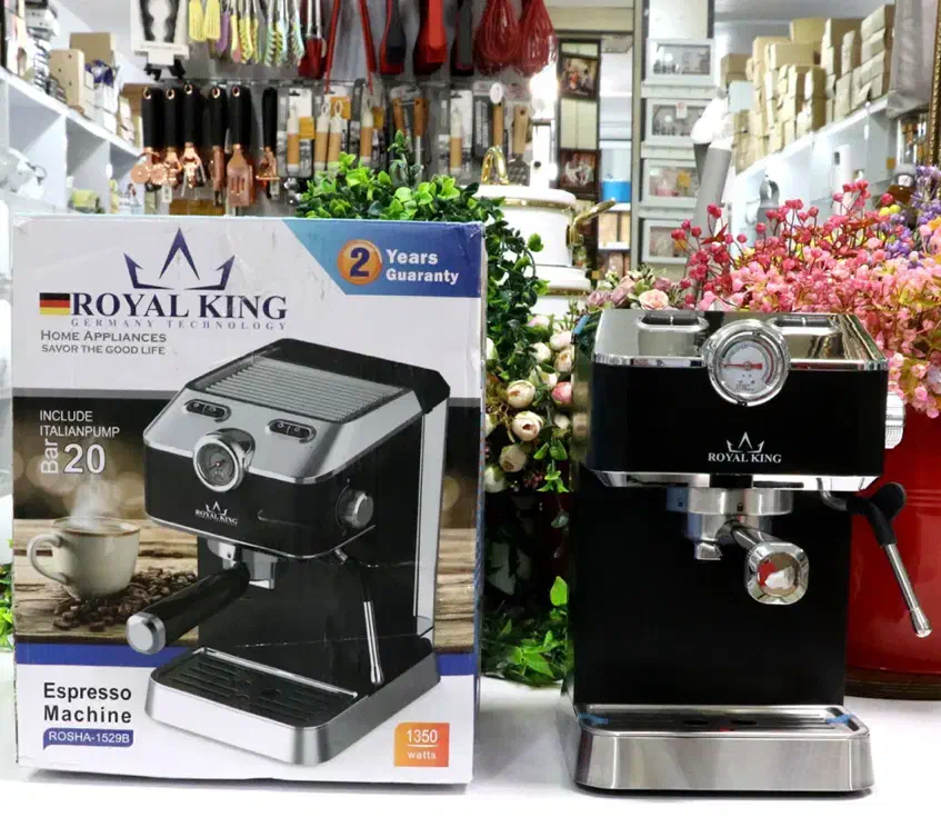 اسپرسوساز رویال کینگ آلمان|سماور، چای‌ساز، قهوه‌ساز|رشت, کوی امام رضا|دیوار