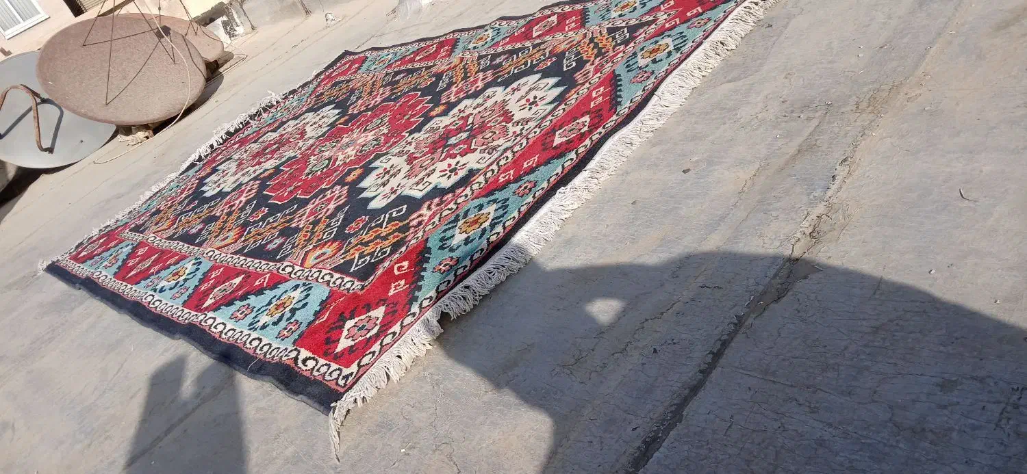 ۲ عدد گلیم فرش|گلیم، جاجیم، گبه|تهران, خواجه نظام الملک|دیوار