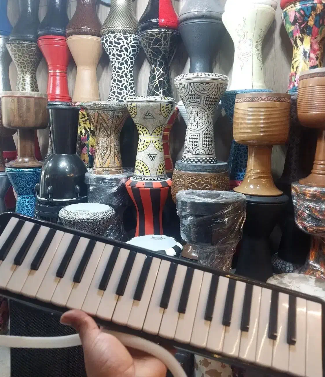 ساز بادی ملودیکا مدل کالیمبا دف تمپو ضرب خرید|سازهای بادی|مشهد, ایثار|دیوار