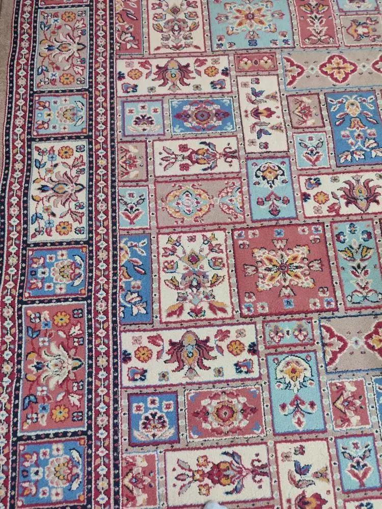 فرش گبه ماشینی|گلیم، جاجیم، گبه|سمنان, |دیوار