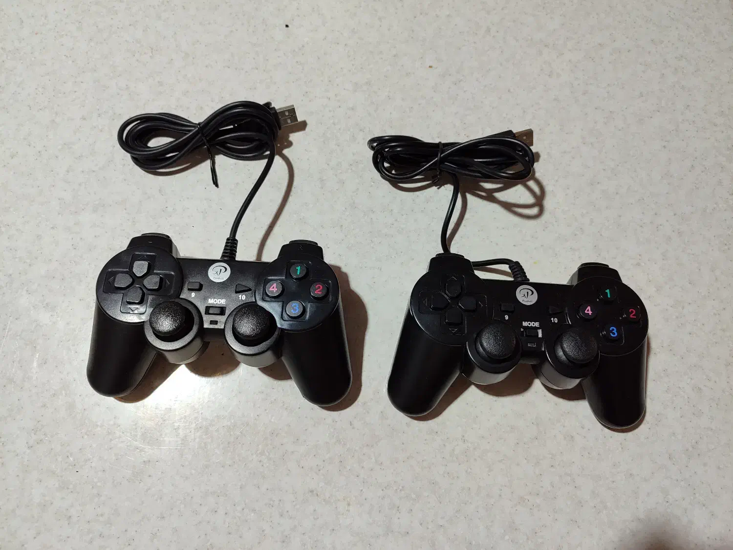 دسته گیم سیمی کامپیوتر 2 عدد|قطعات و لوازم جانبی رایانه|تبریز, |دیوار