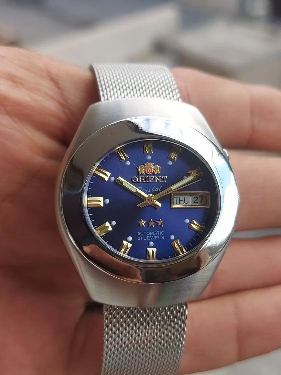 اورینت اتوماتیک آپولویی ۲۱سنگ کارکرده درحد|ساعت|ملایر, |دیوار