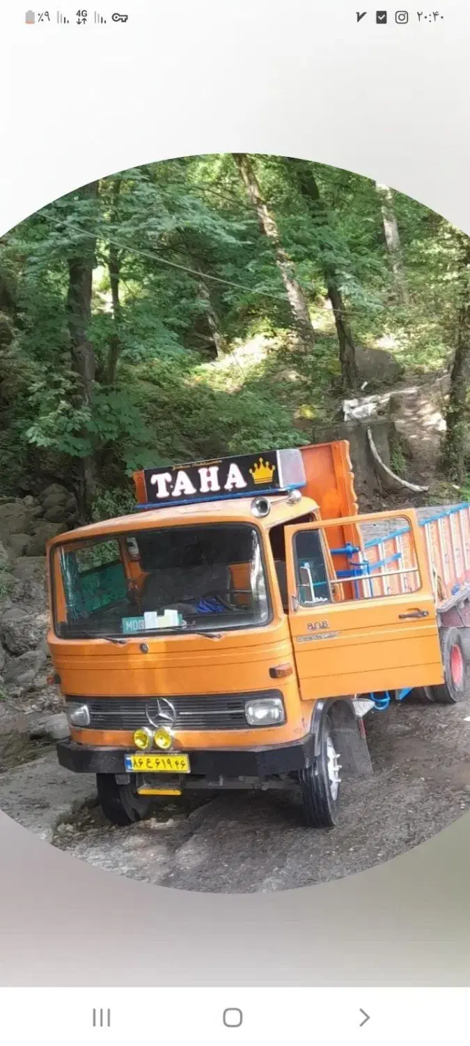 خاور ۸۰۸ بی رنگ مدل ۶۶|خودرو سنگین|املش, |دیوار