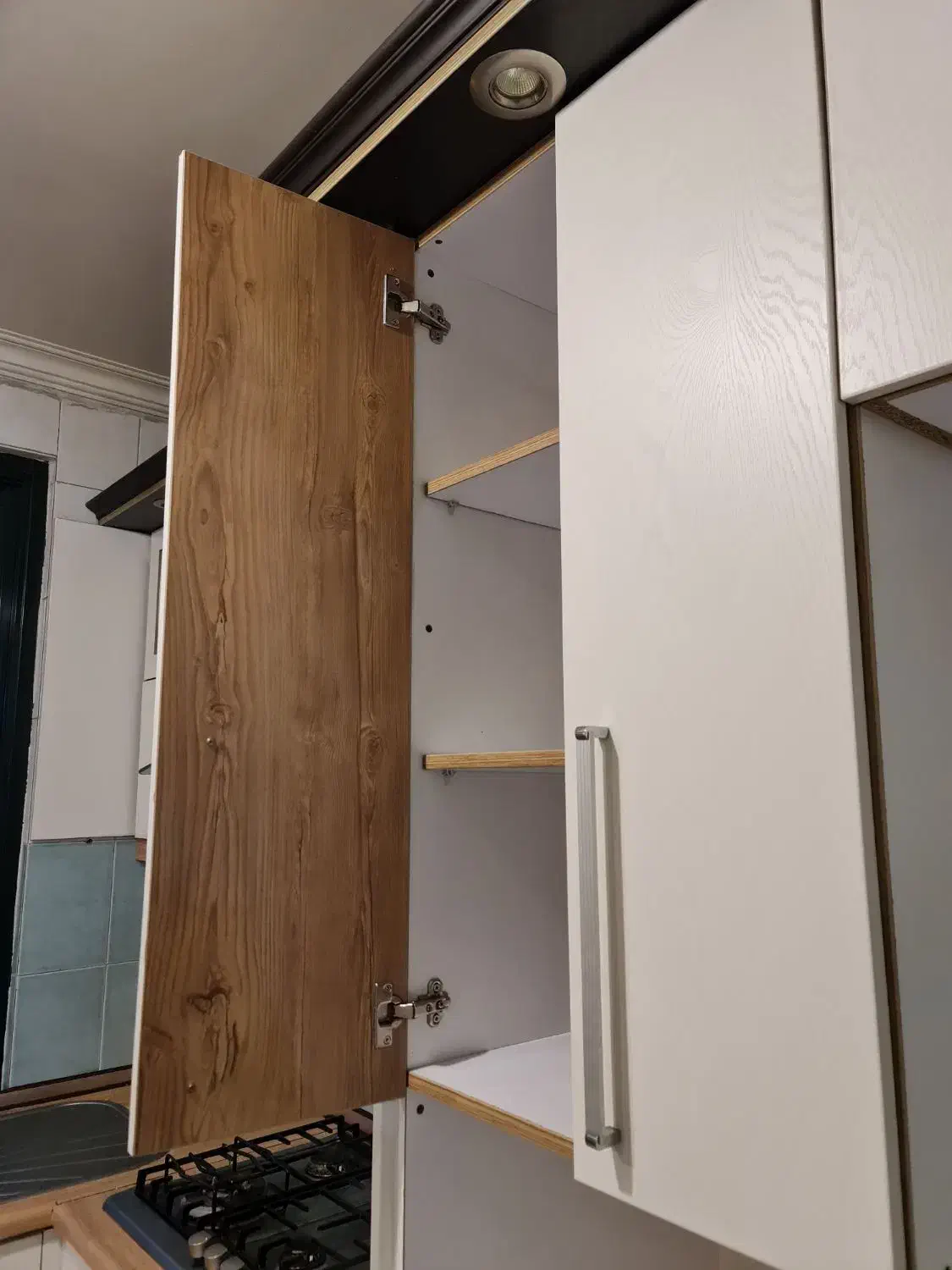 فروش فوری کابینت به همراه سینک و گاز و هود|مصالح و تجهیزات ساختمان|تهران, آبشار تهران (دریاچه)|دیوار