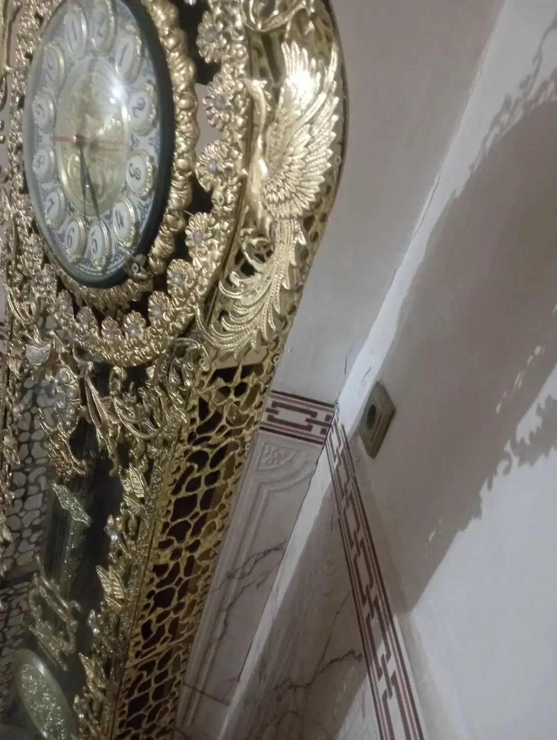 ساعت برنجی برنز|ساعت دیواری و تزئینی|پاکدشت, پاکدشت (مامازند)|دیوار