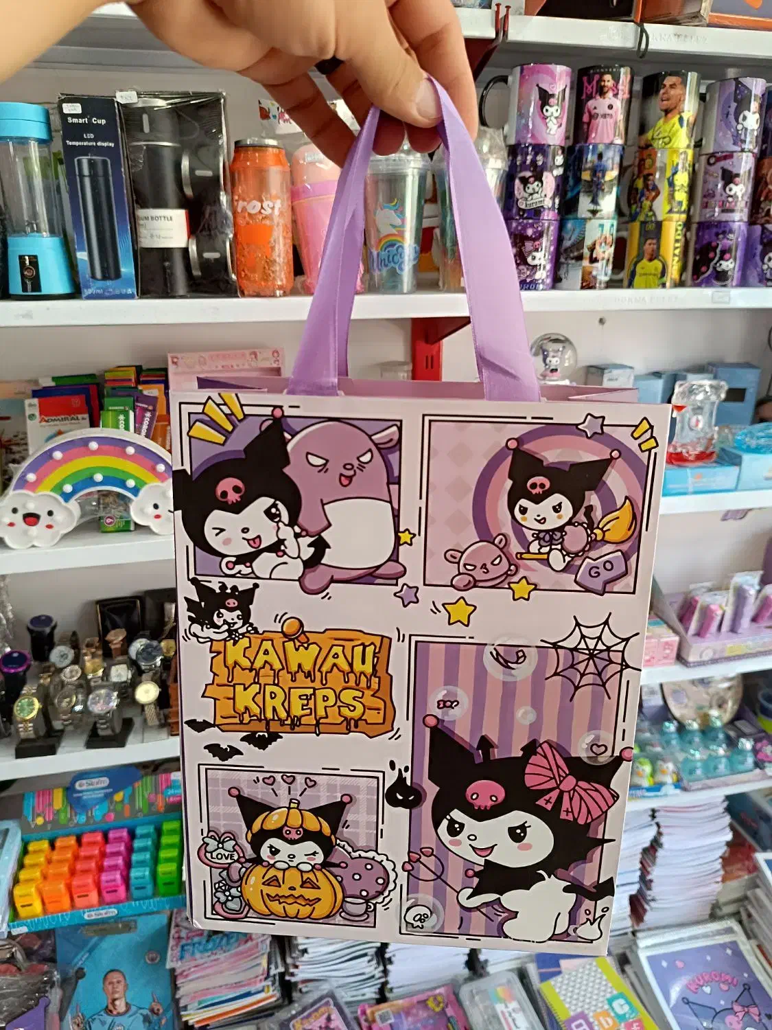 ساک دستی (بگ) طرح کرومی|لوازم التحریر|قم, نخودی|دیوار