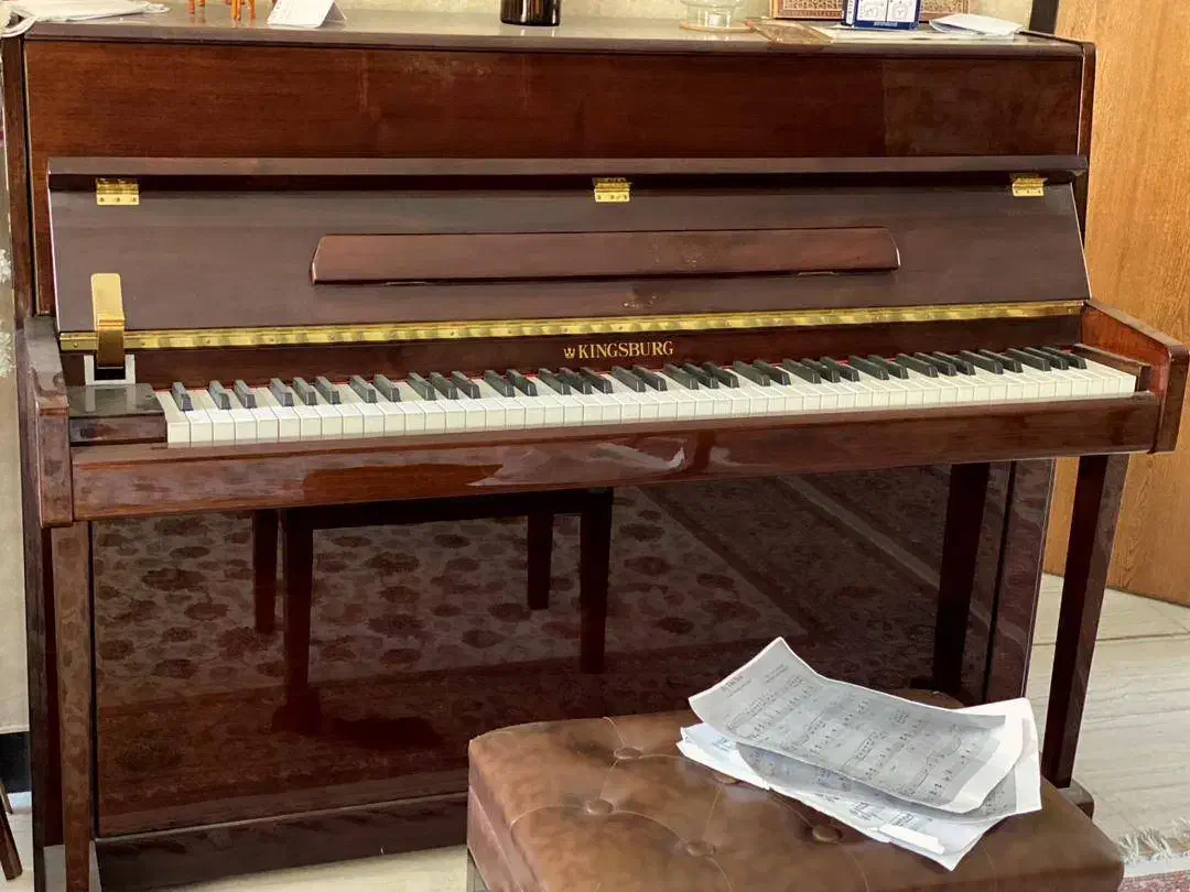 پیانو kings burg|پیانو، کیبورد، آکاردئون|اصفهان, دستگرده|دیوار