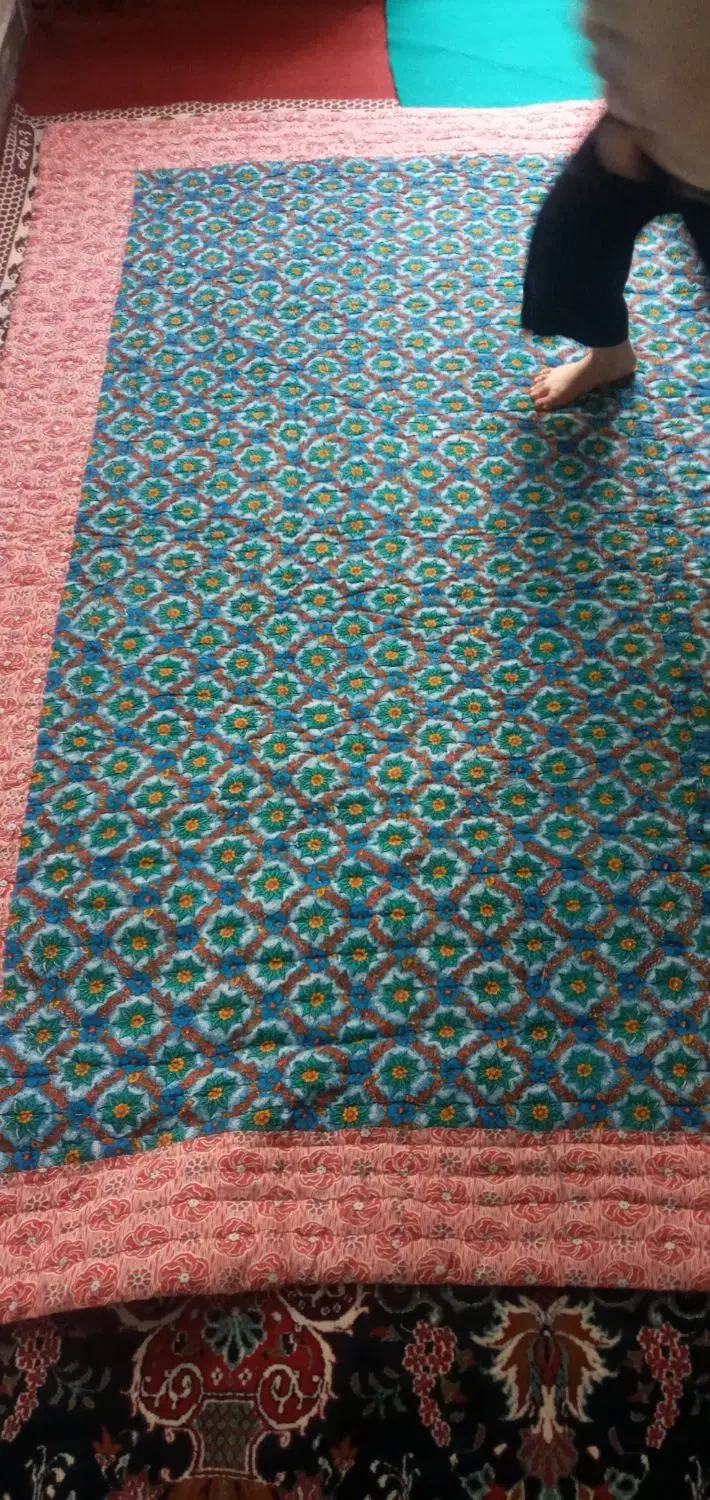 لحاف پشمی دونفره ۲۲۰ در۲۲۰|رختخواب، بالش، پتو|قدس, شهرقدس|دیوار