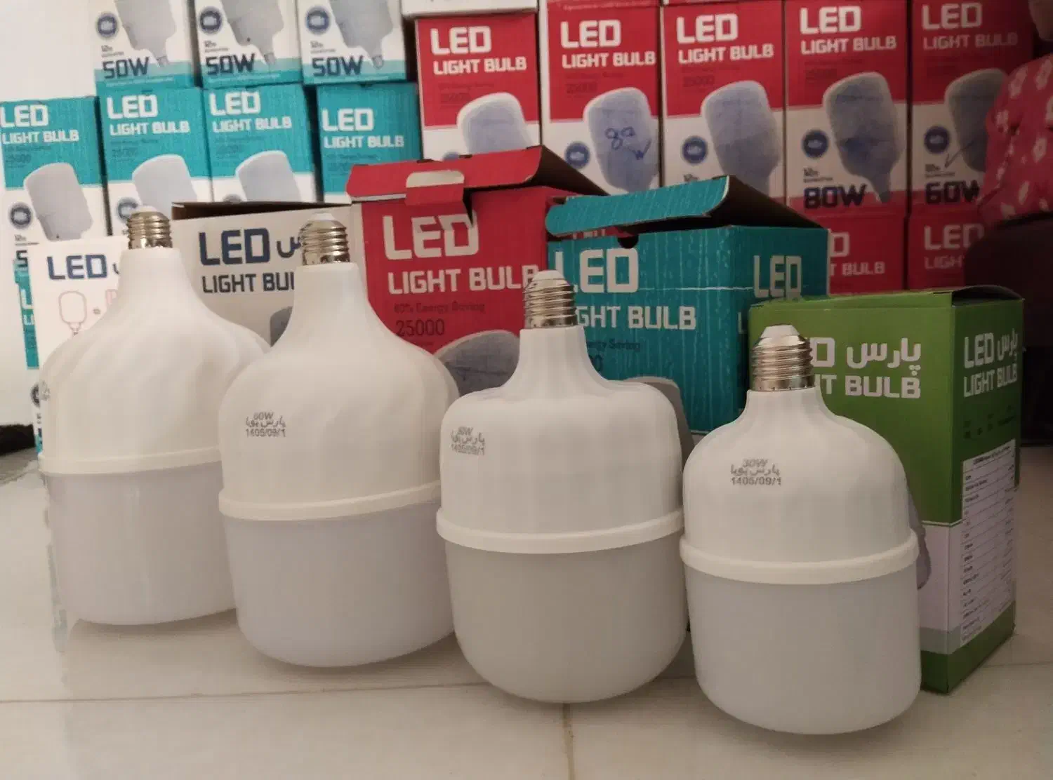 لامپ حبابی ال ای دی|لامپ و چراغ|زنجان, |دیوار