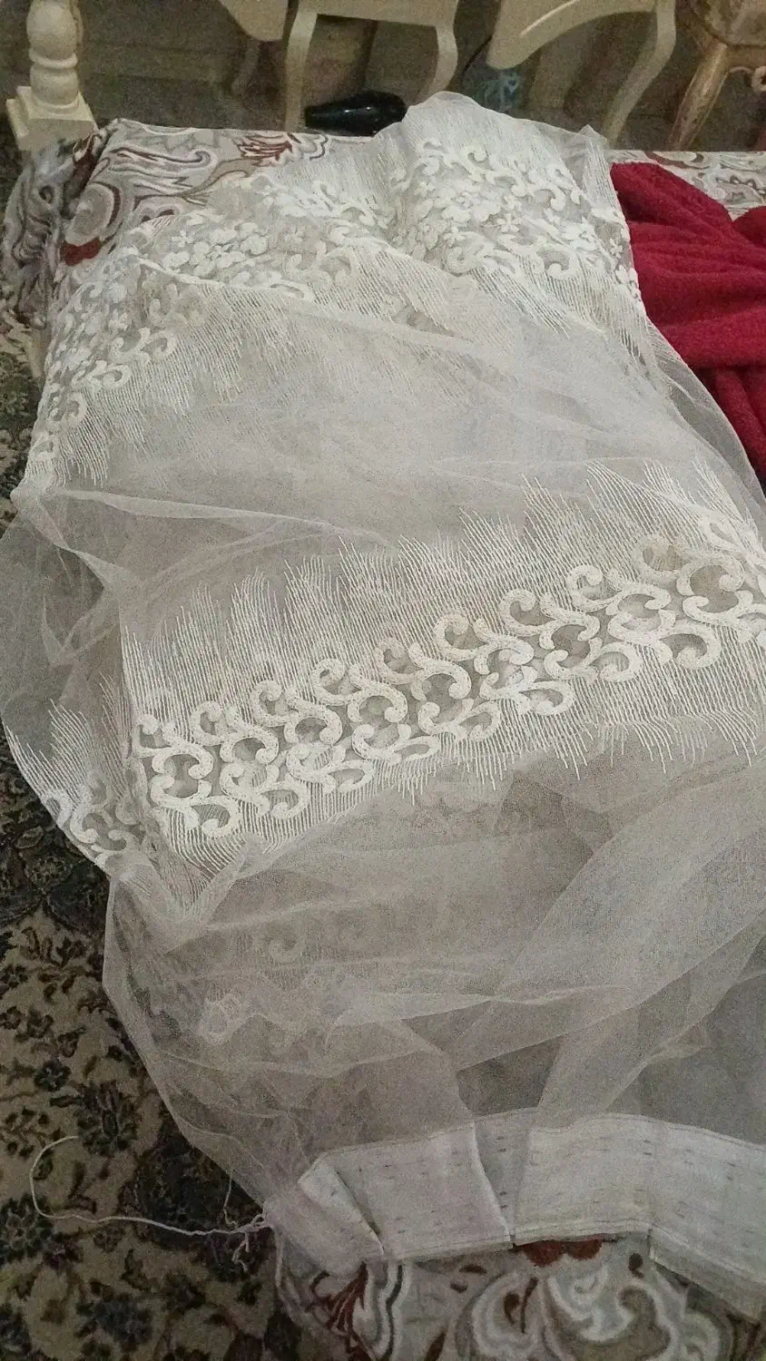 پرده پذیرایی|پرده، رانر، رومیزی|محمدشهر, شهرک پیام (مهرالبرز)|دیوار