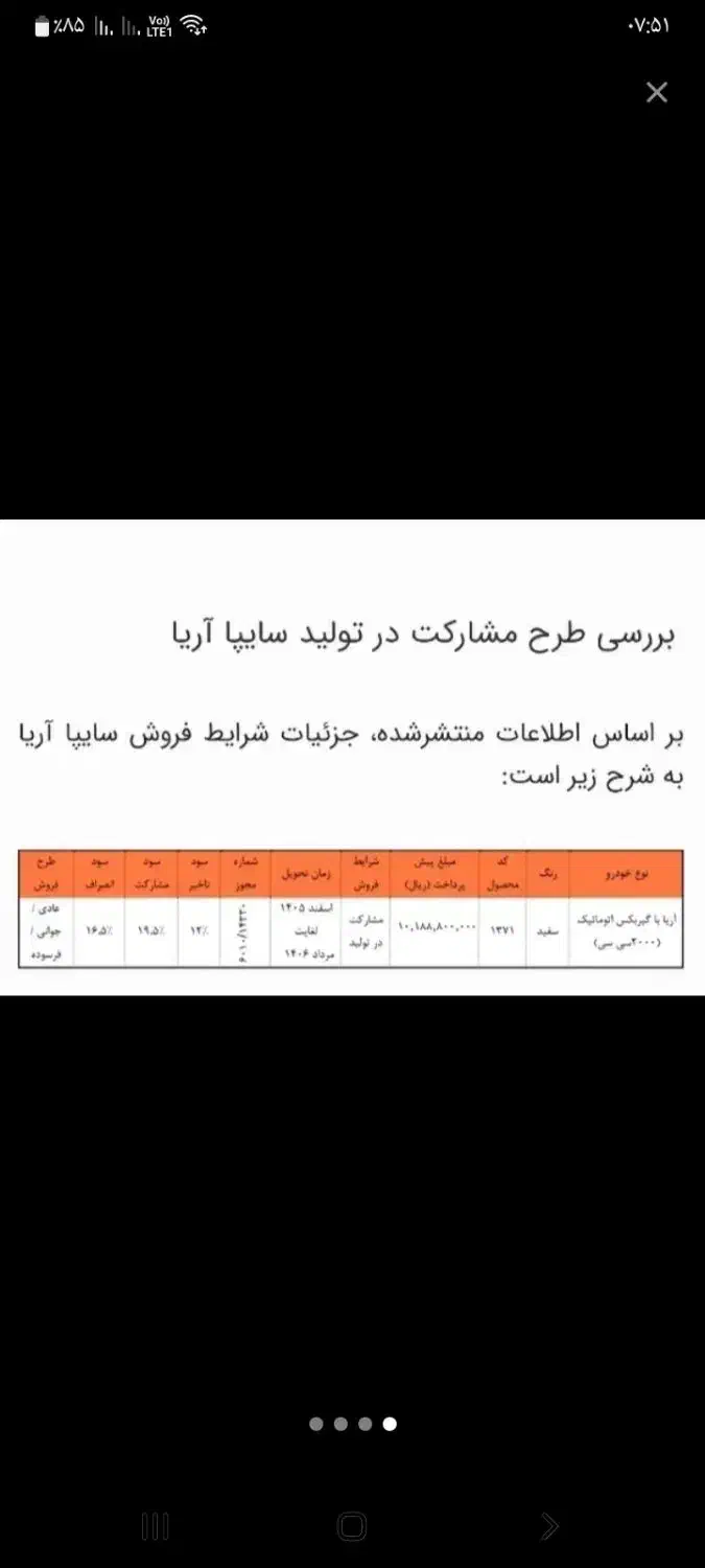 حواله خودرو آریا ۲۰۰۰|خودرو سواری و وانت|اردکان, |دیوار